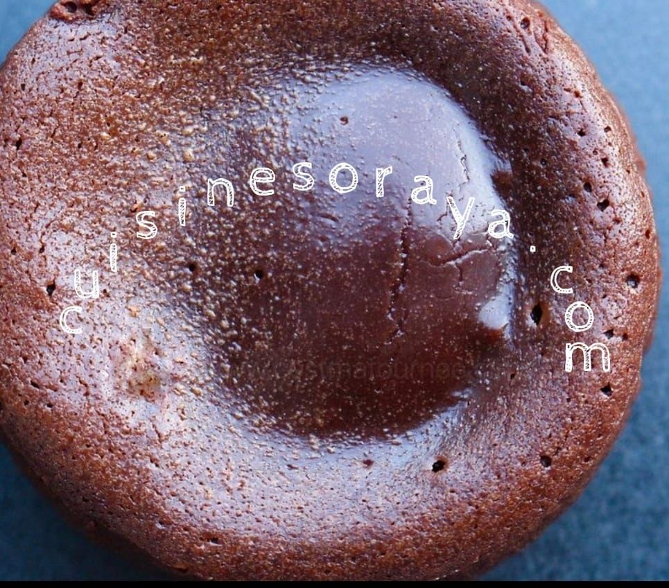 Coulant ou mi-cuit au chocolat (au fromage blanc)
