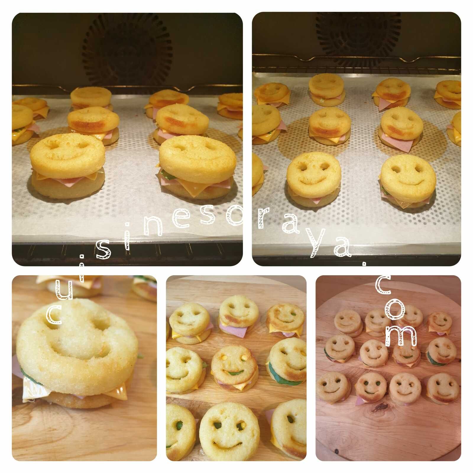Smiley burger