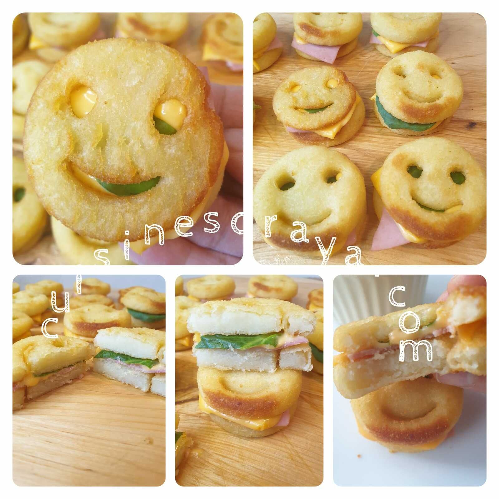 Smiley burger