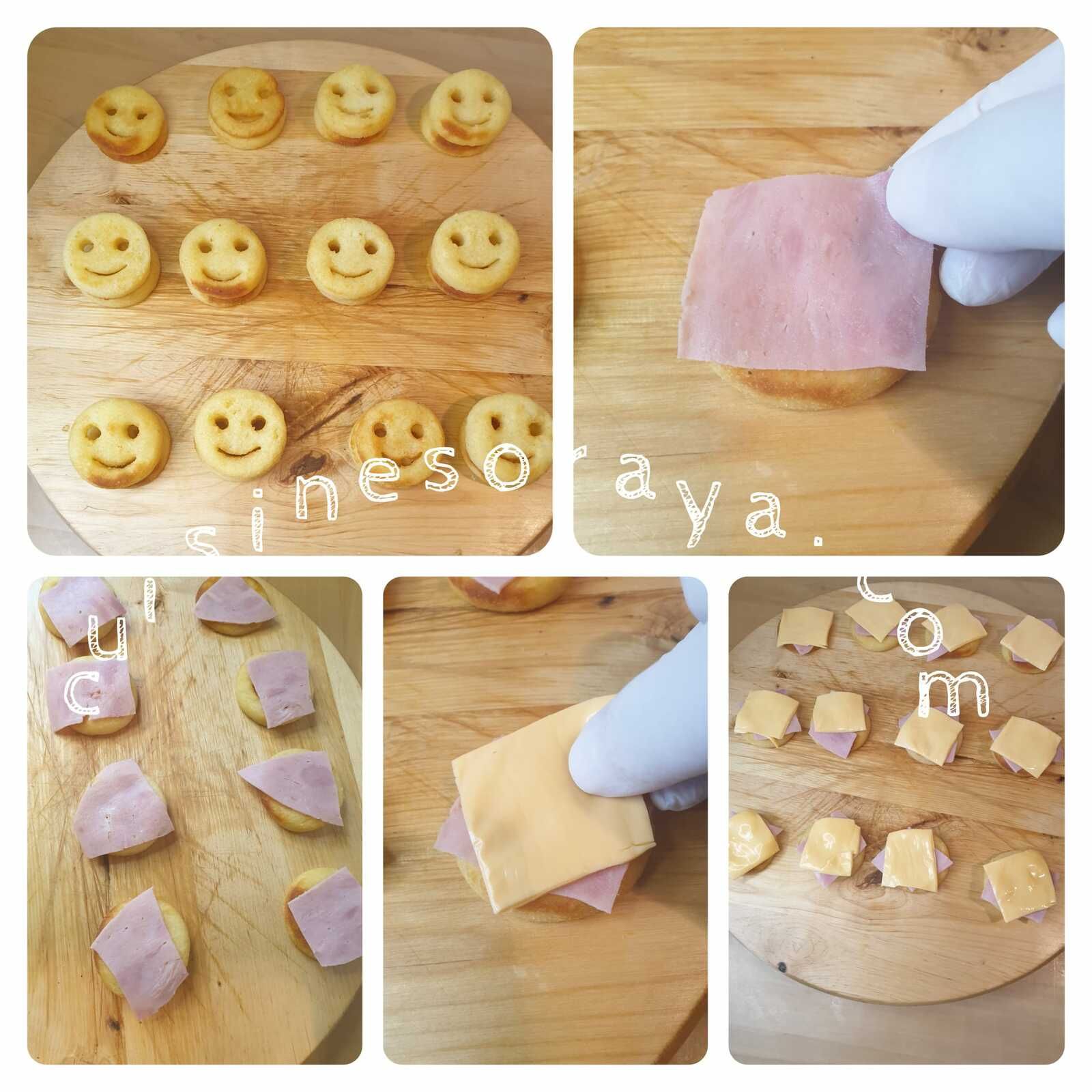 Smiley burger