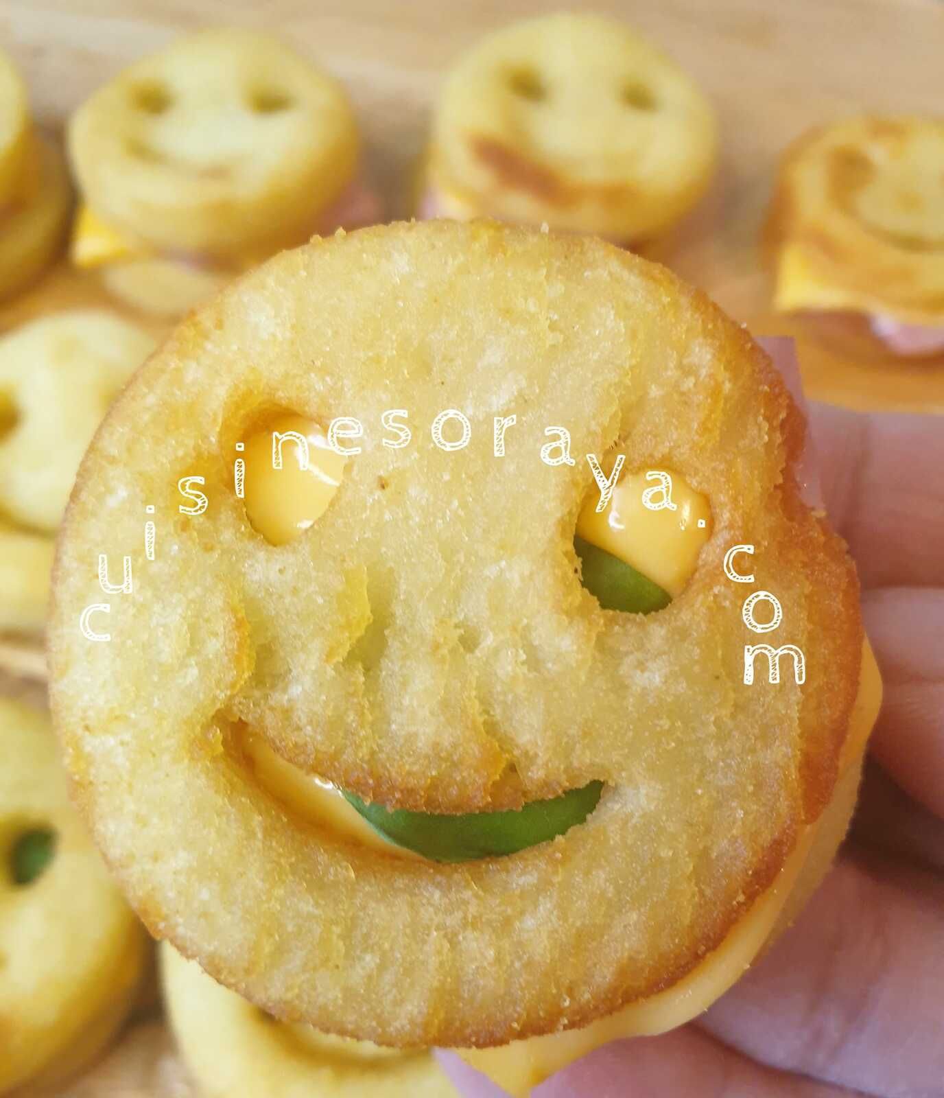 Smiley burger