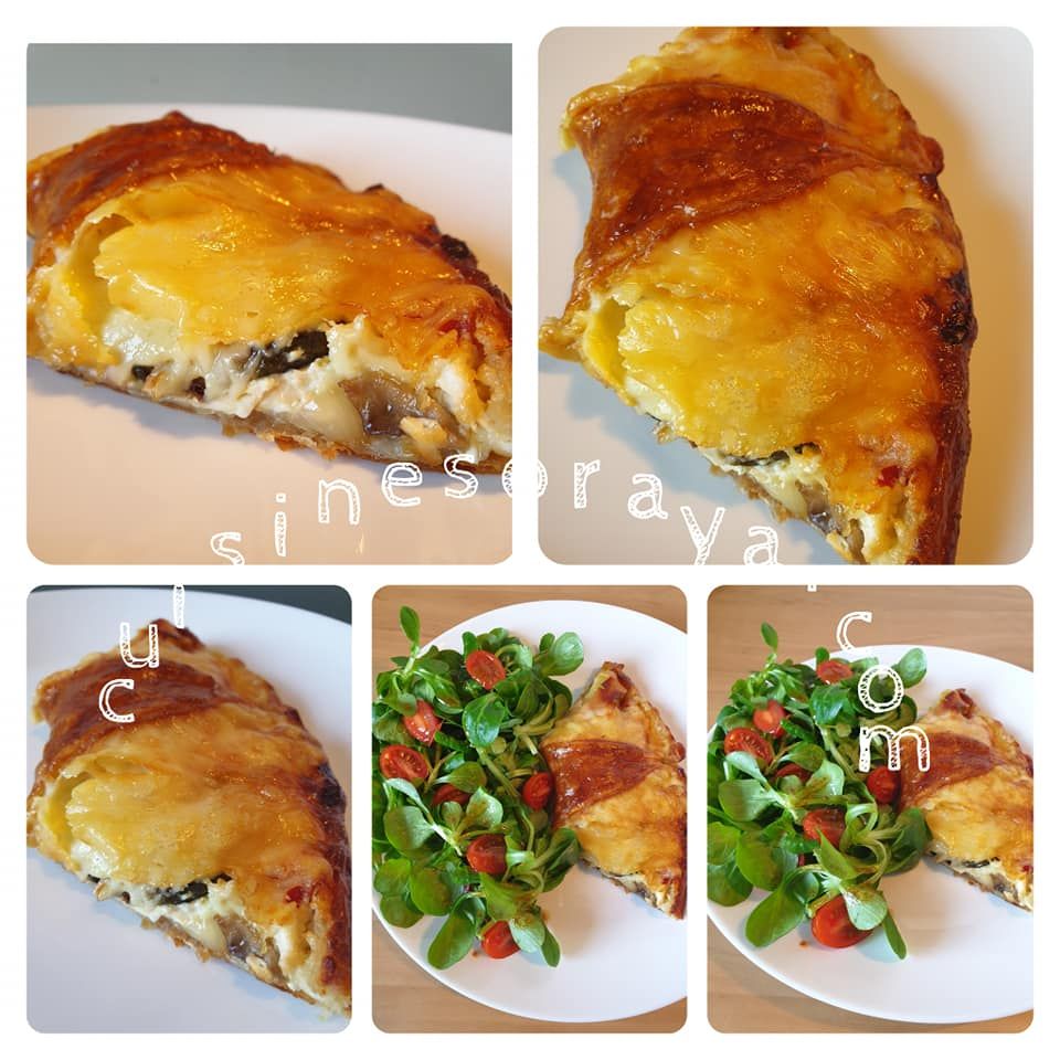 Couronne feuilletée à la raclette