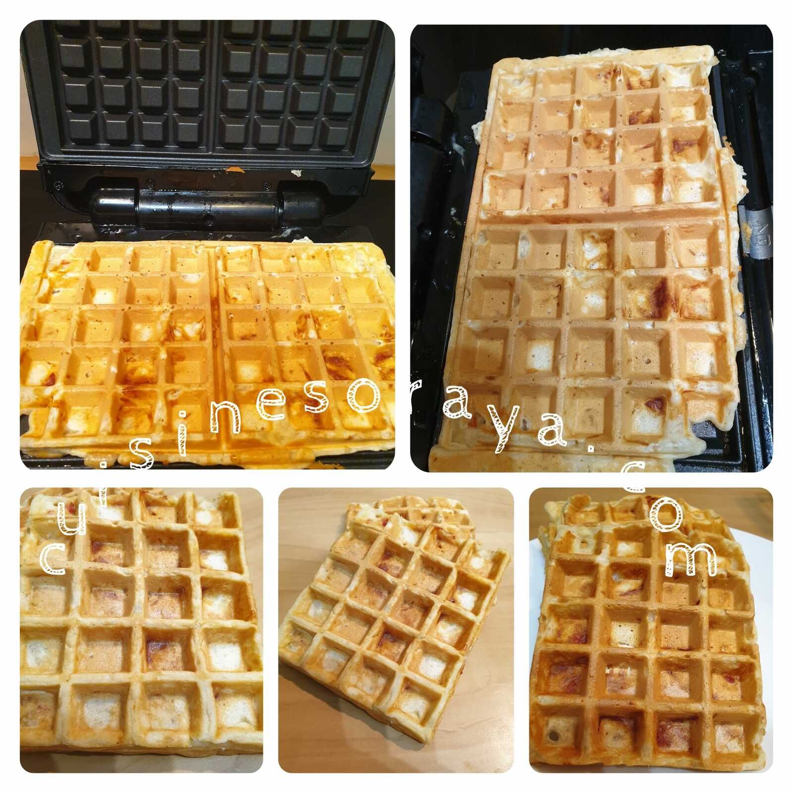 Gaufre chorizo chèvre