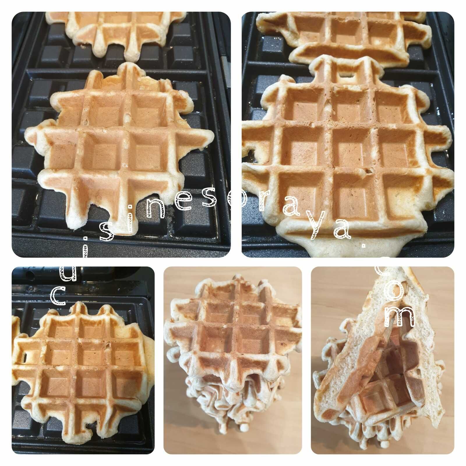Gaufre à la compote