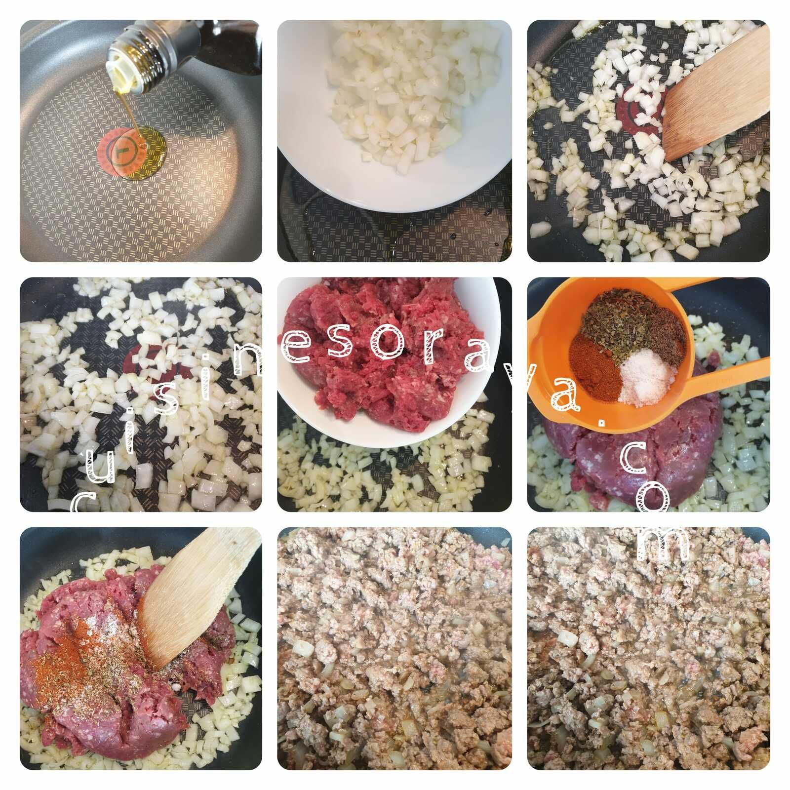 Conchiglioni farcis aux champignons, ricotta et sa sauce bolognaise