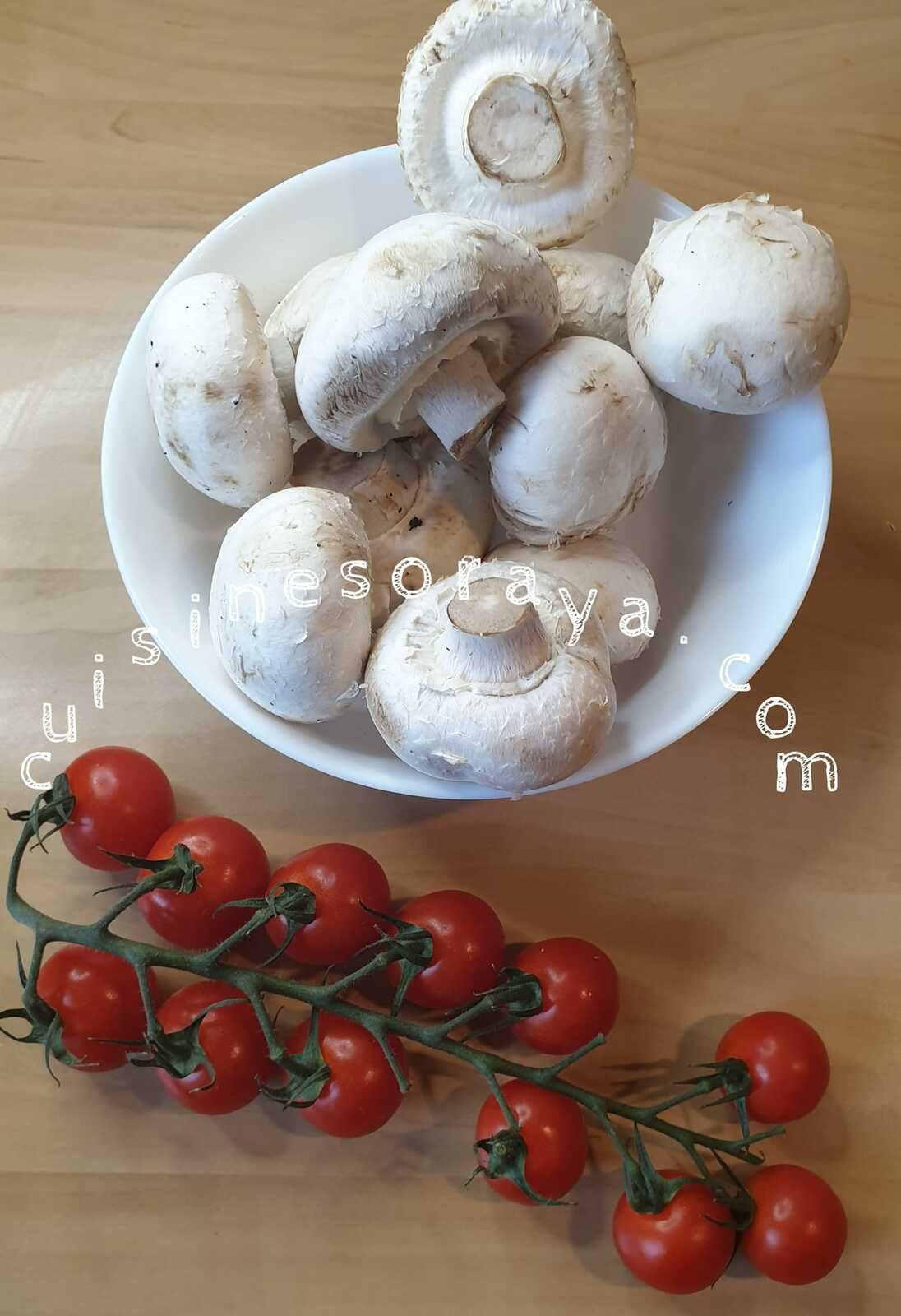 Brochette de poulet mariné au four / Brochette de légumes au four avec sa sauce au yaourt