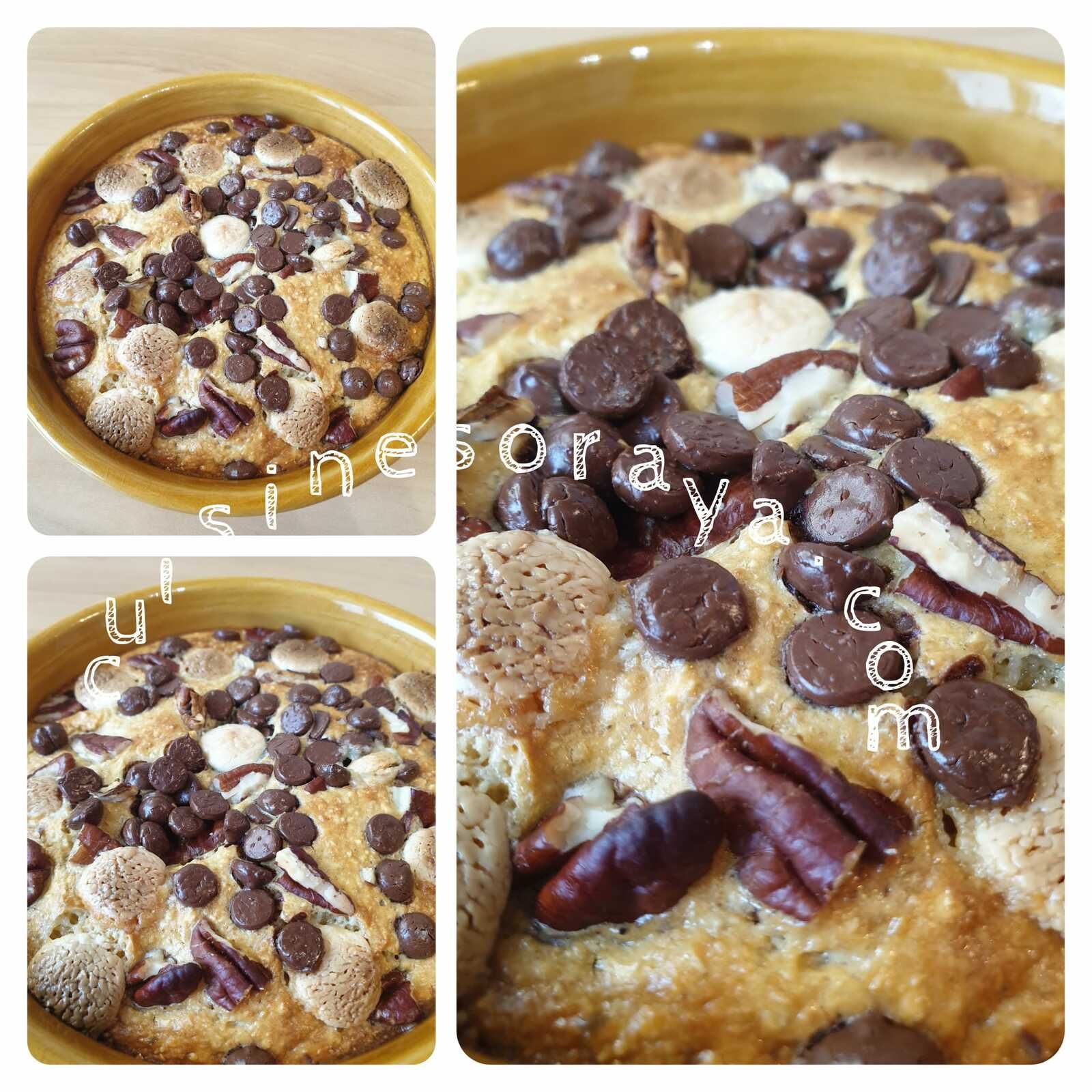 Fon'pécan aux 2 chocolats