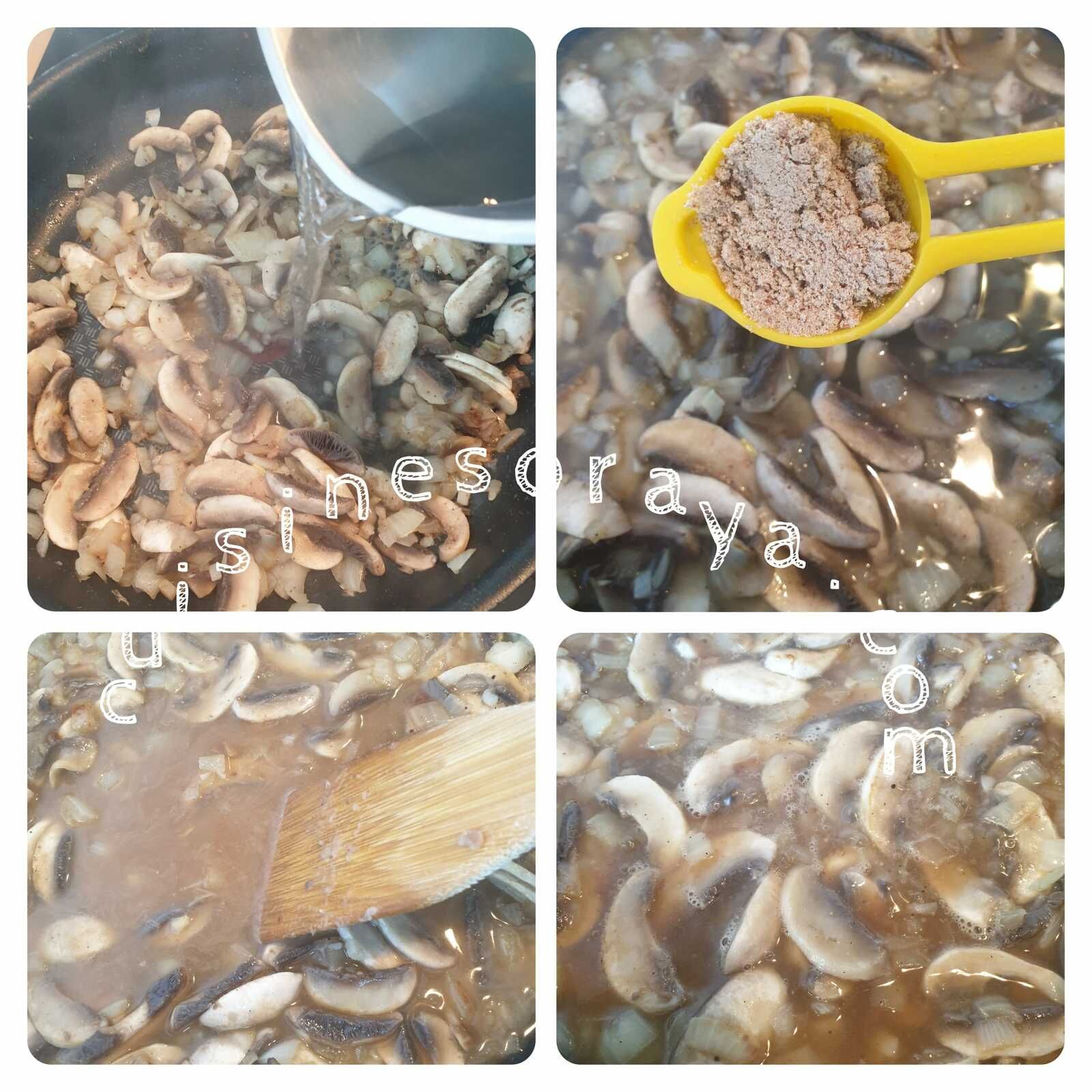 Emincé de veau sauce au poivre