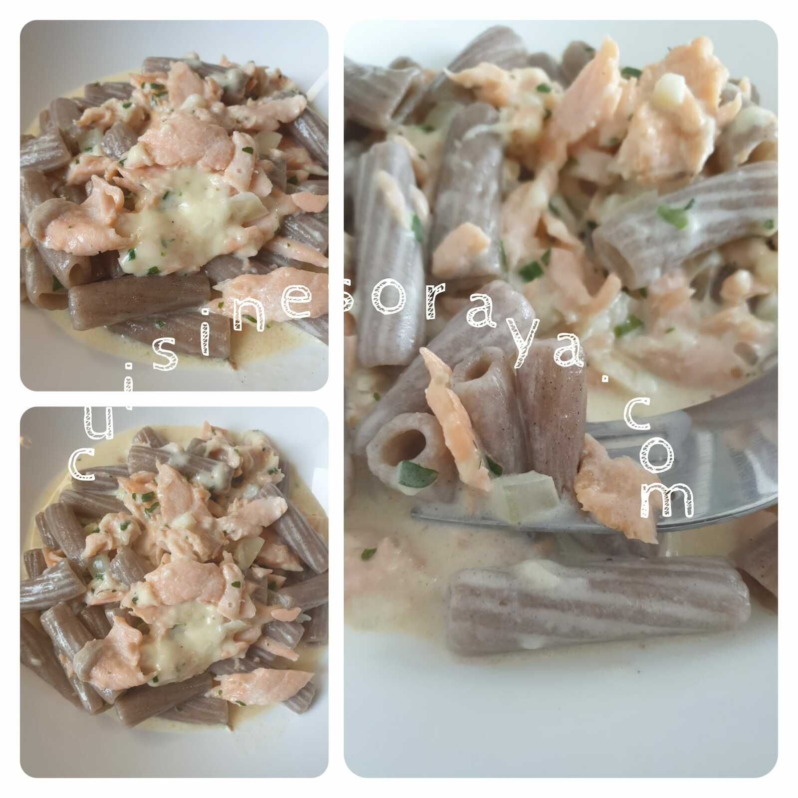 Tortiglioni au saumon fumé