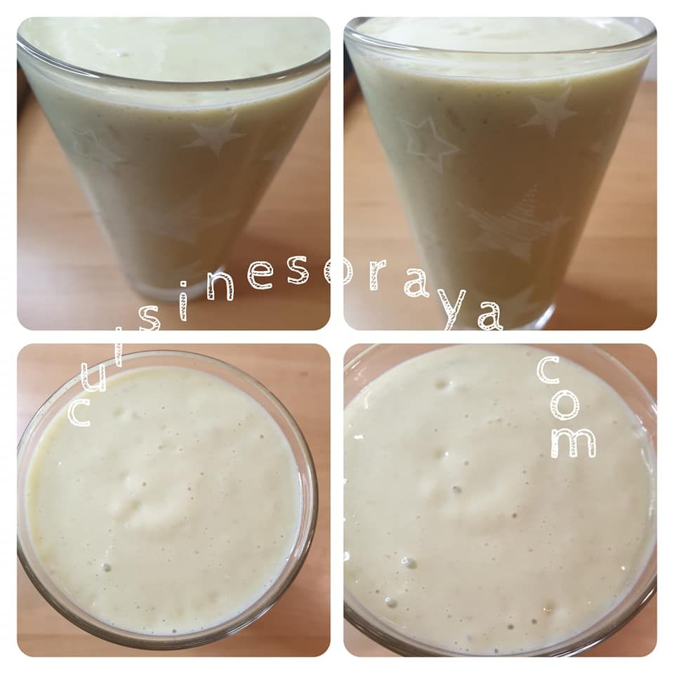 Smoothies avocat et dattes