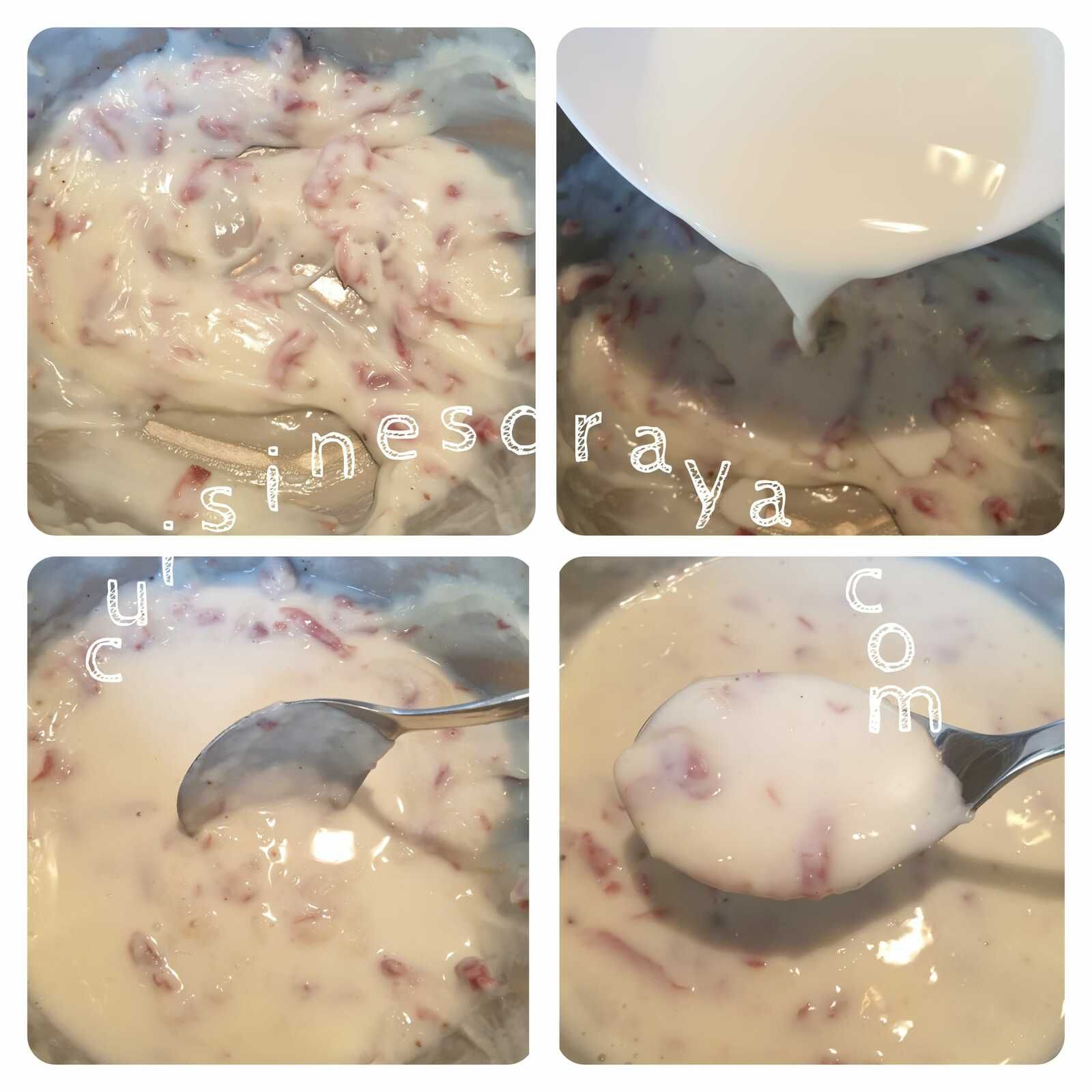 Crêpes au jambon à la sauce Mornay (diététique) - Sans résidu