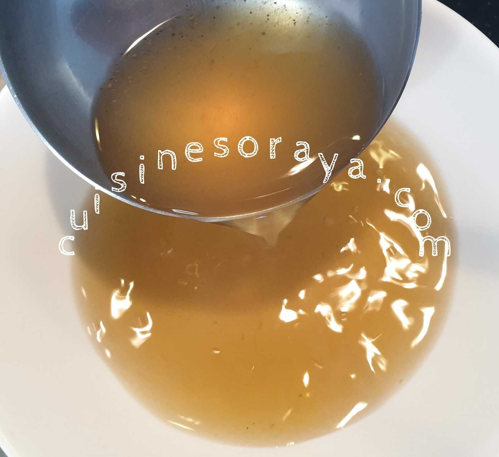Bouillon de légumes clair - Sans résidu