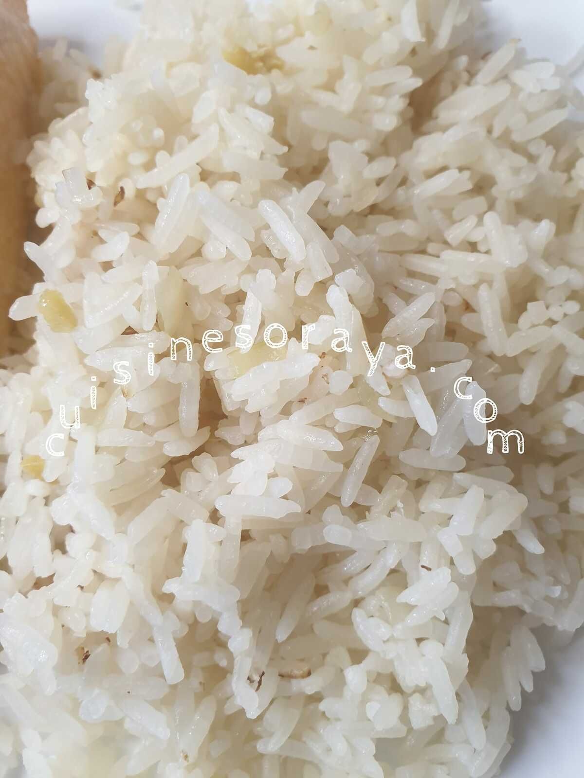 Riz thaï à l'asiatique