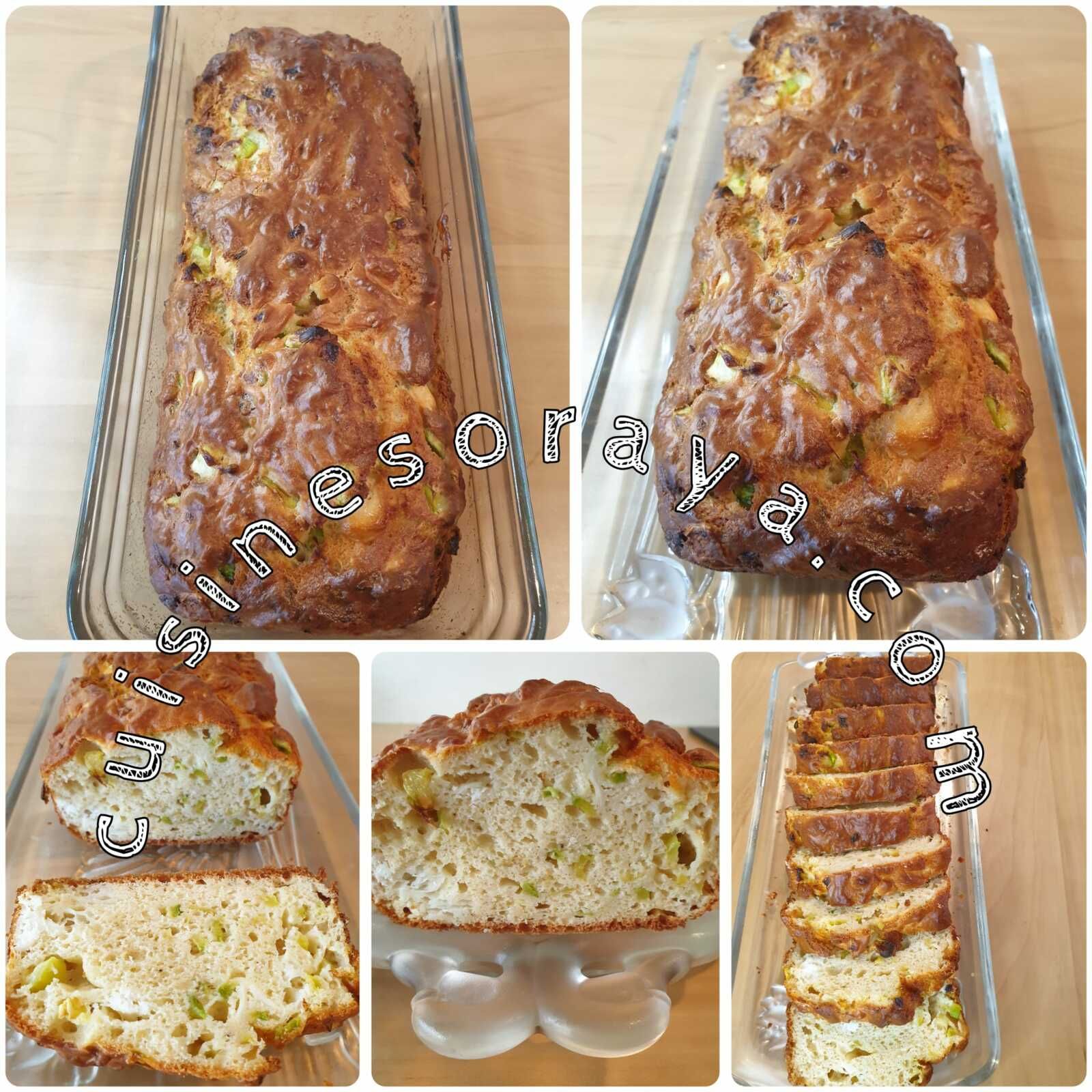 Cake aux courgettes et chèvre