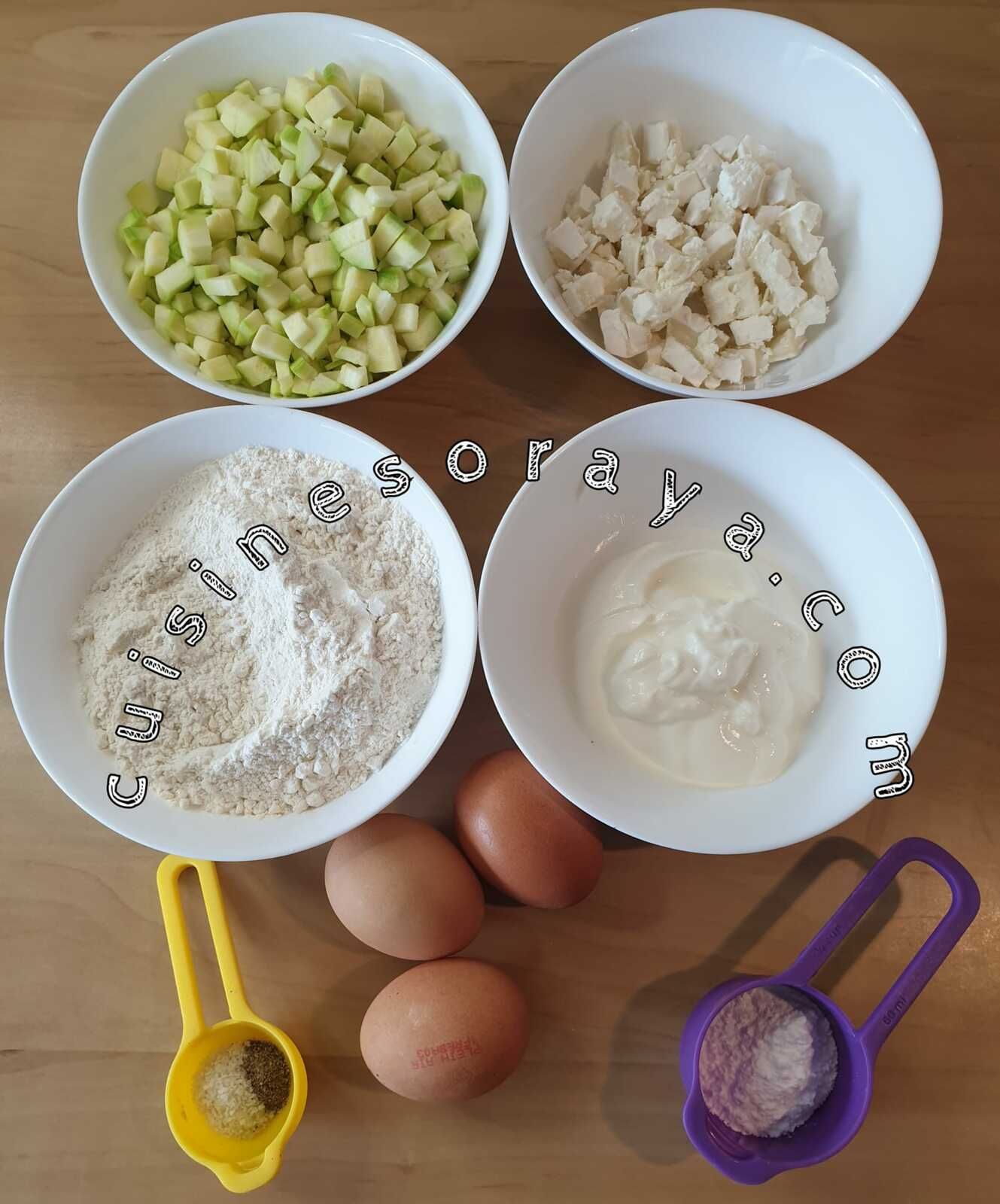 Cake aux courgettes et chèvre