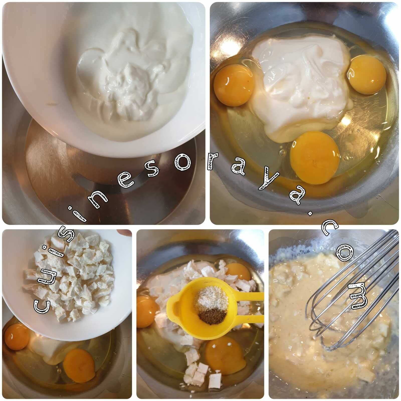Cake aux courgettes et chèvre