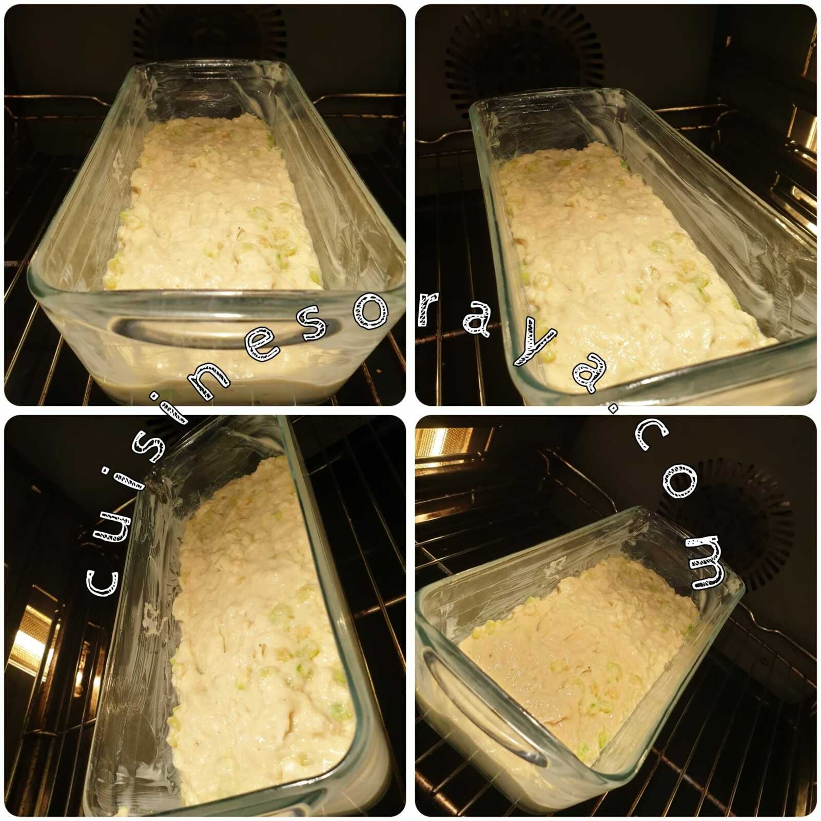 Cake aux courgettes et chèvre
