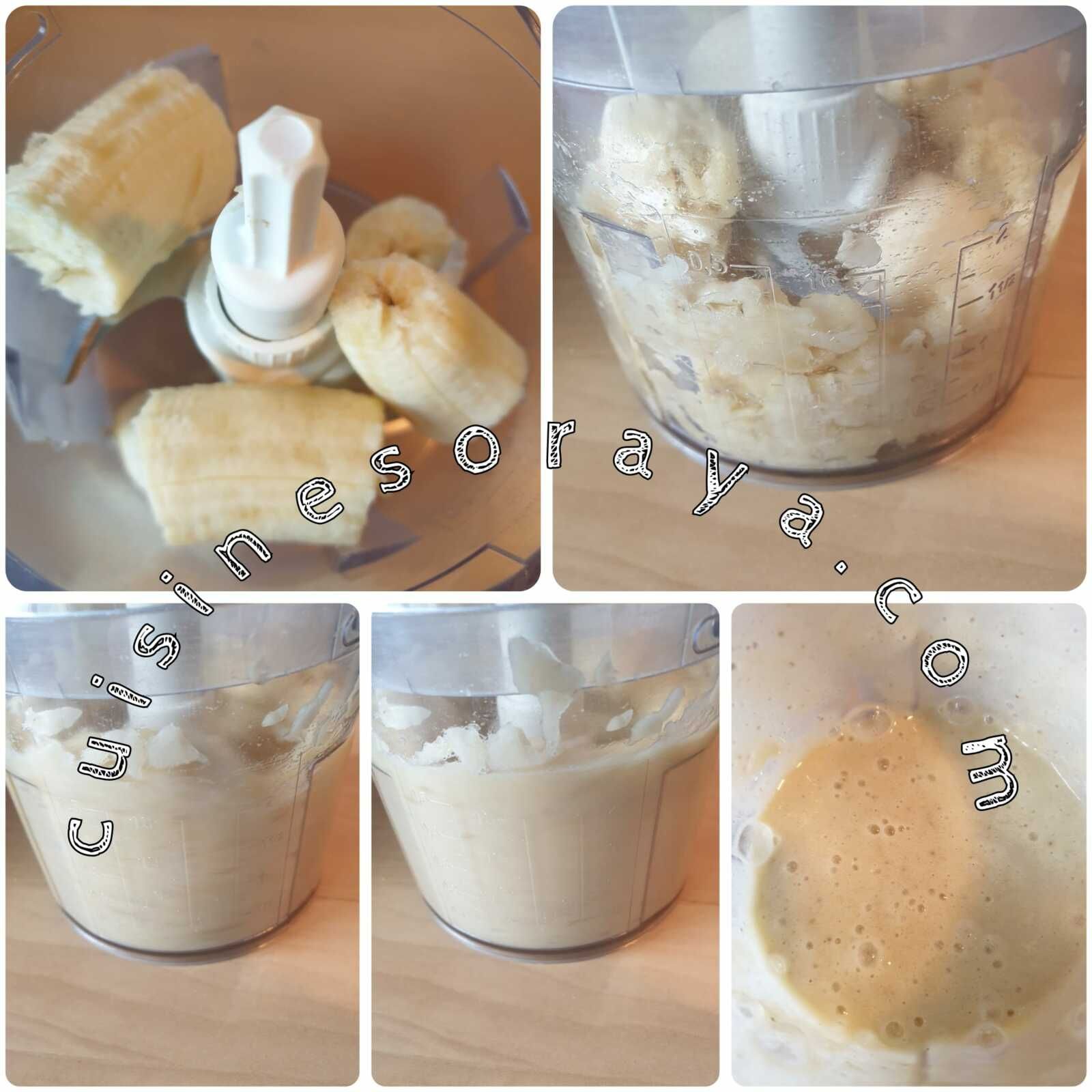 Choco/Banane avec 2 ingrédients