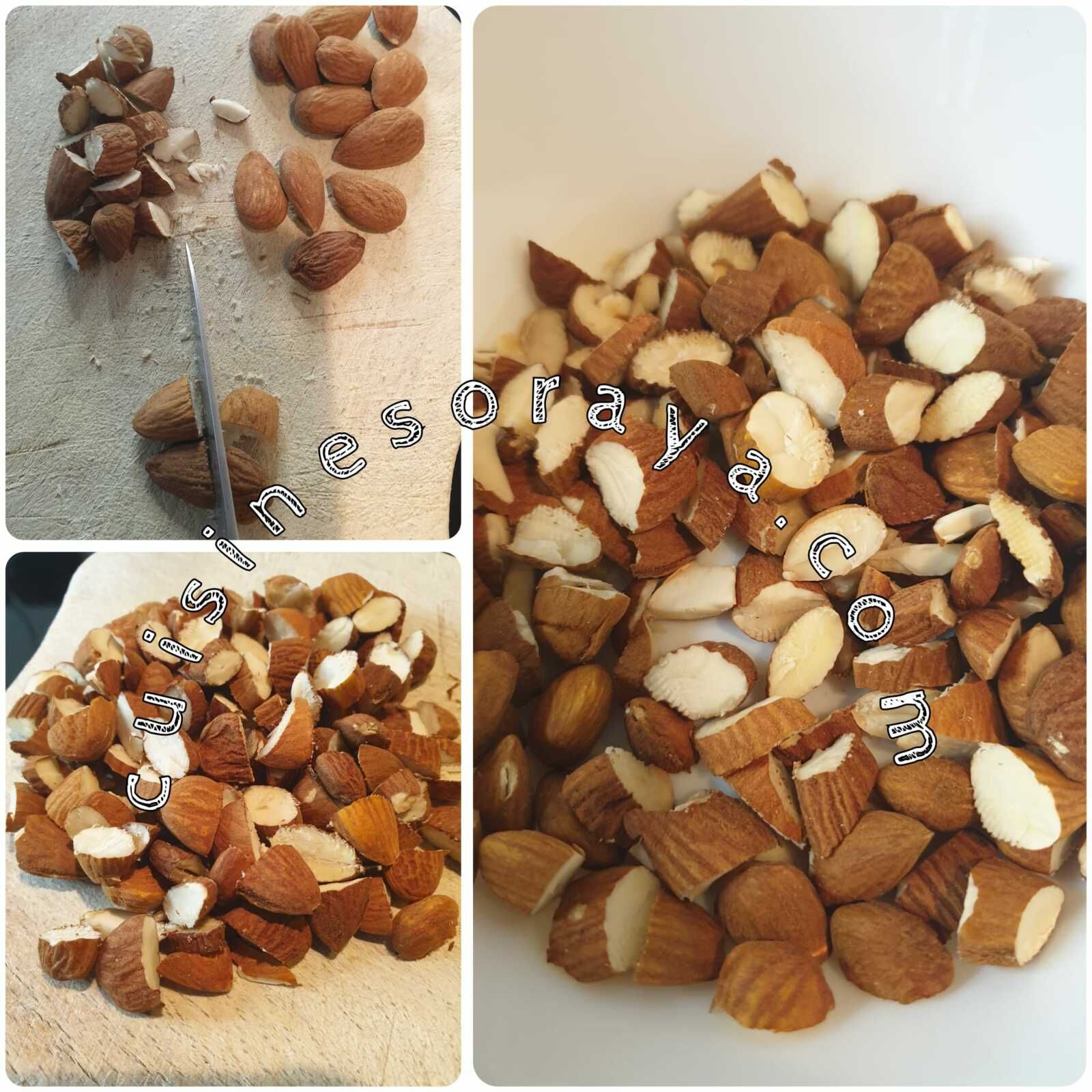 Palet aux flocons d'avoine amandes et chocolat