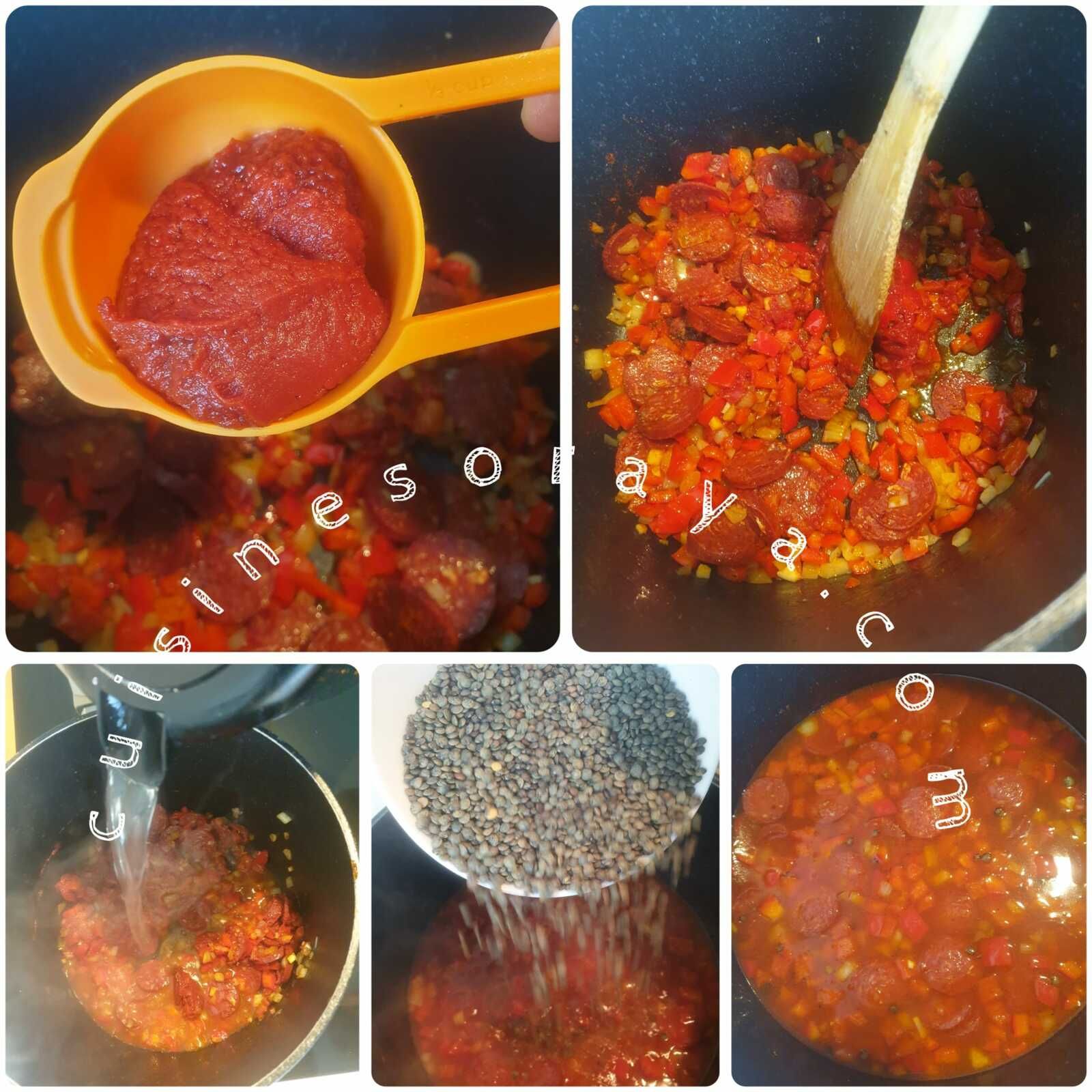 Lentilles au chorizo