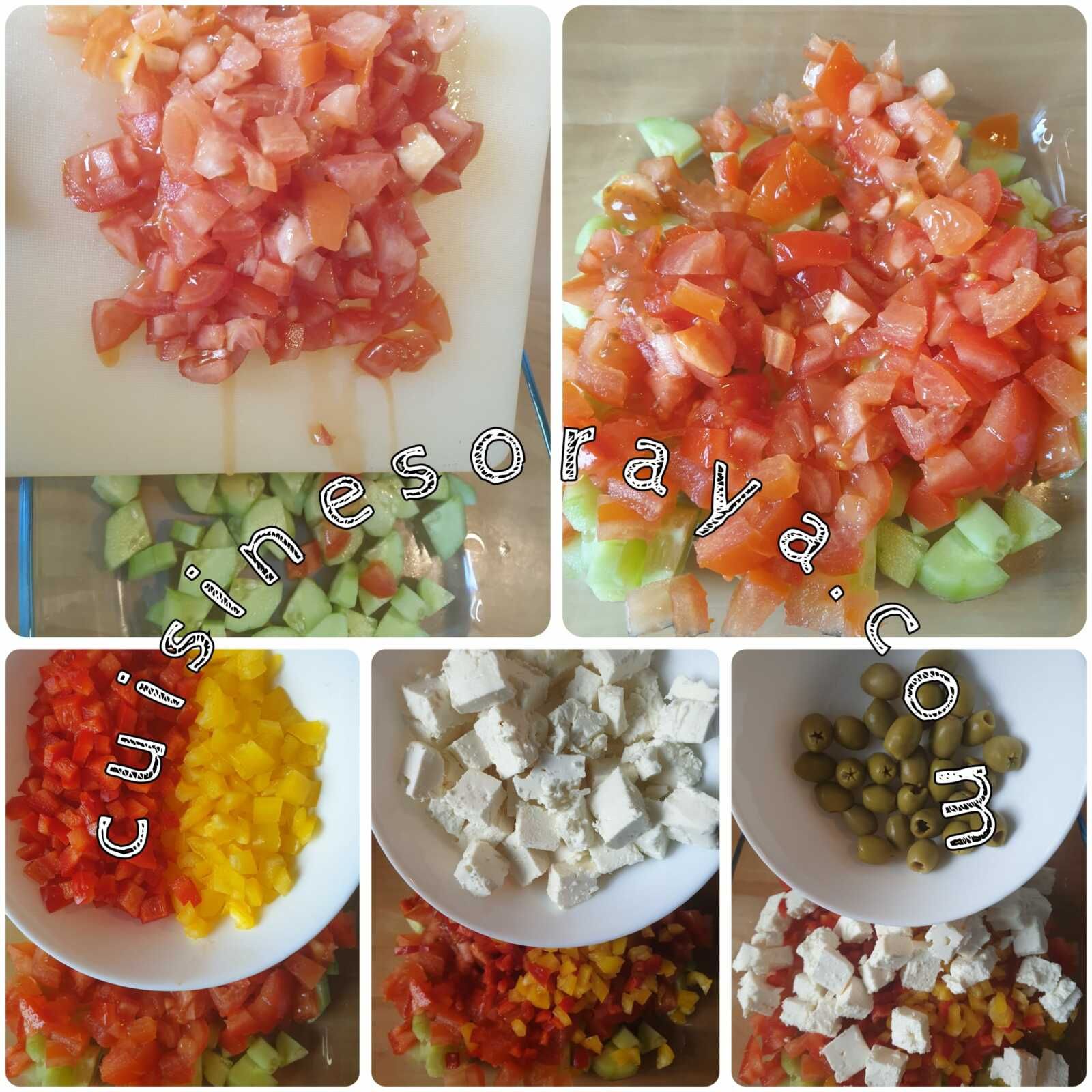Salade de lentilles