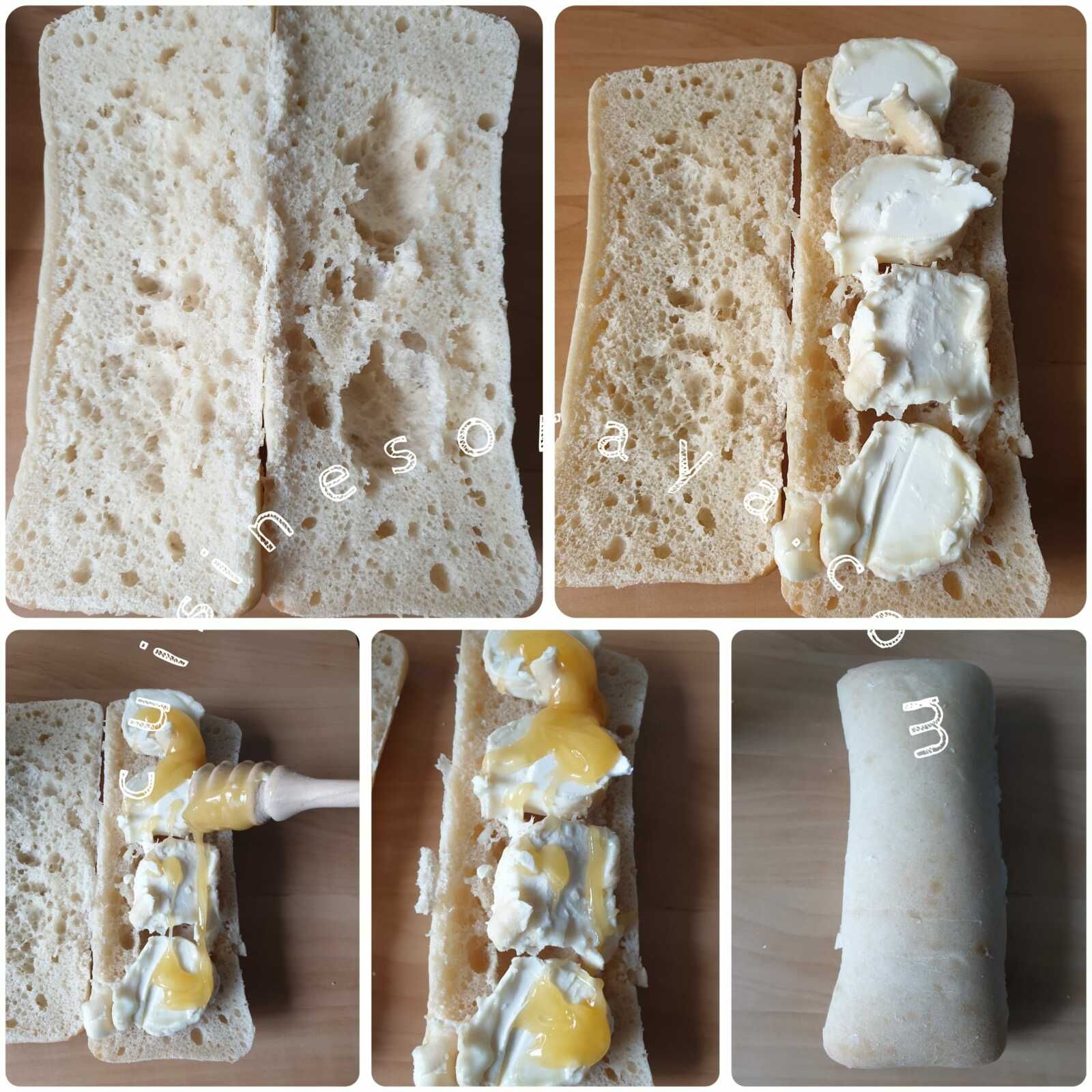 Panini chèvre miel