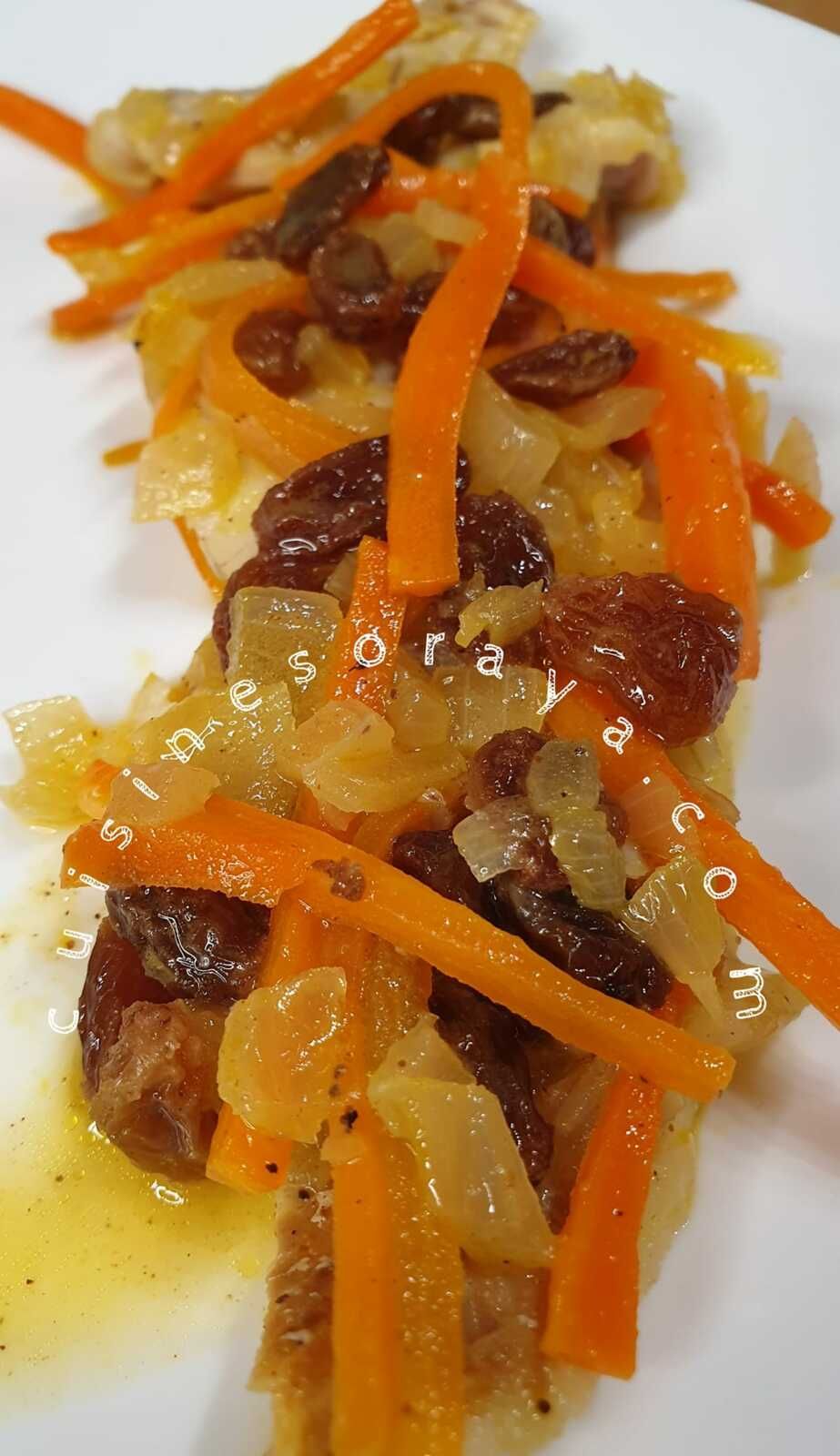 Poisson à l'orange