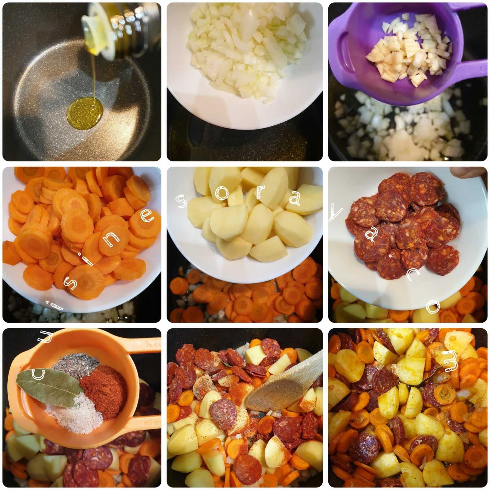 Haricots blancs au chorizo