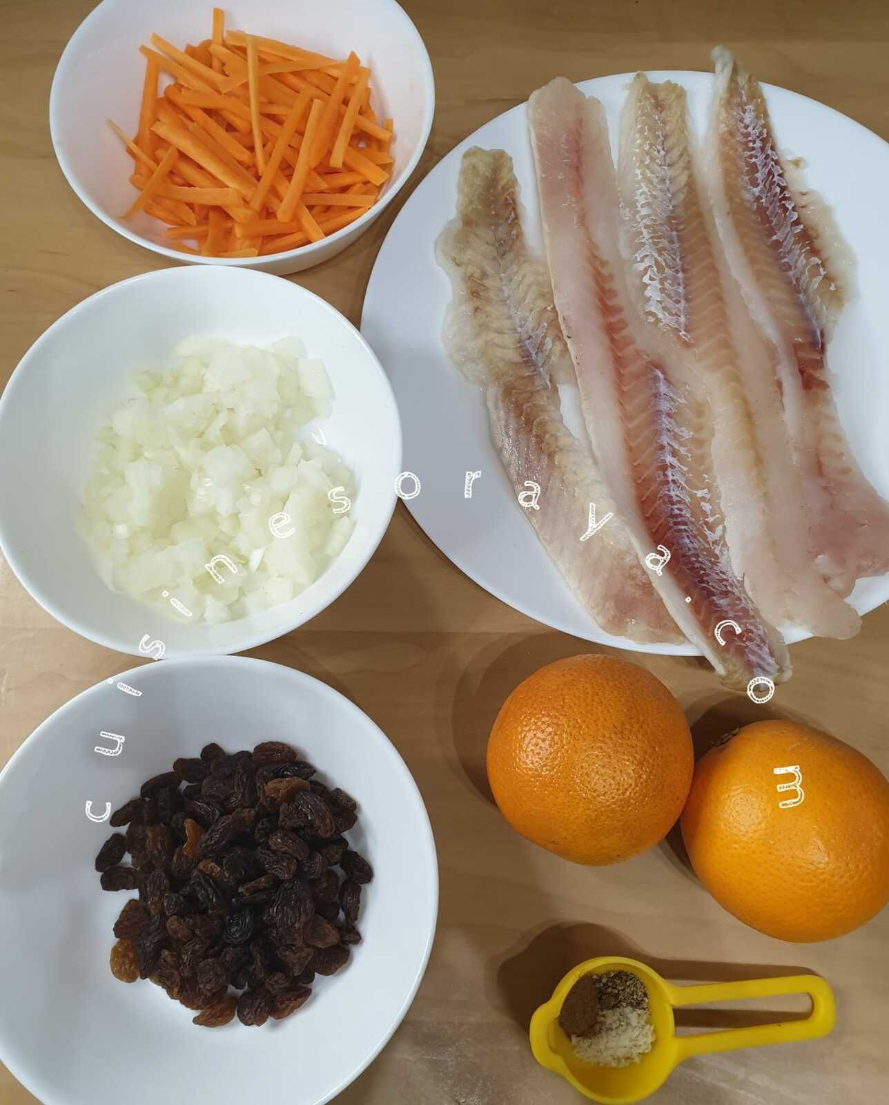 Poisson à l'orange
