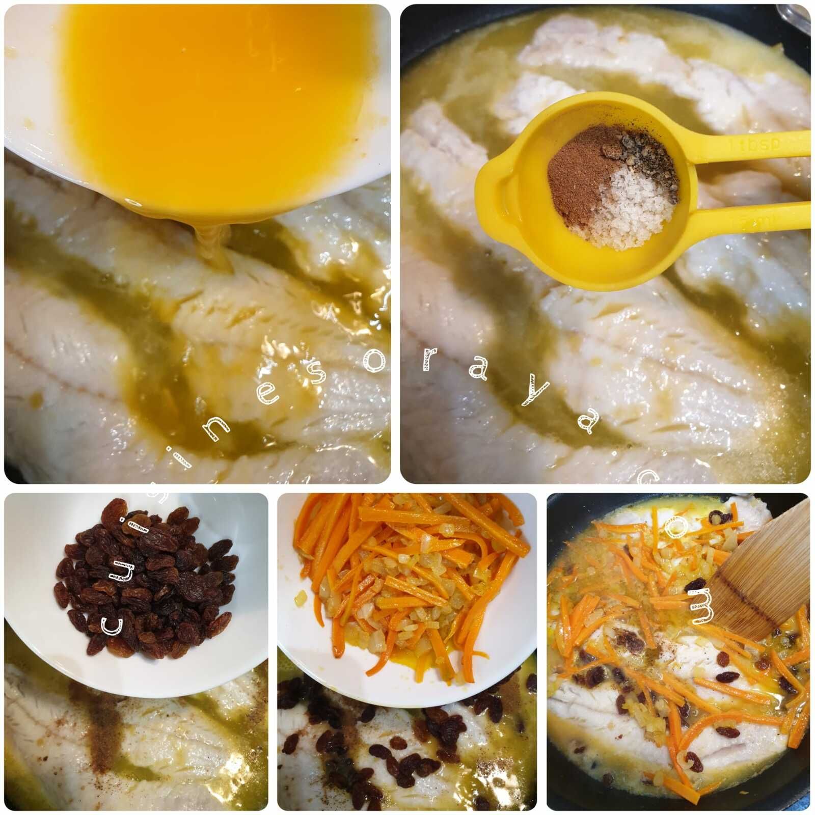 Poisson à l'orange