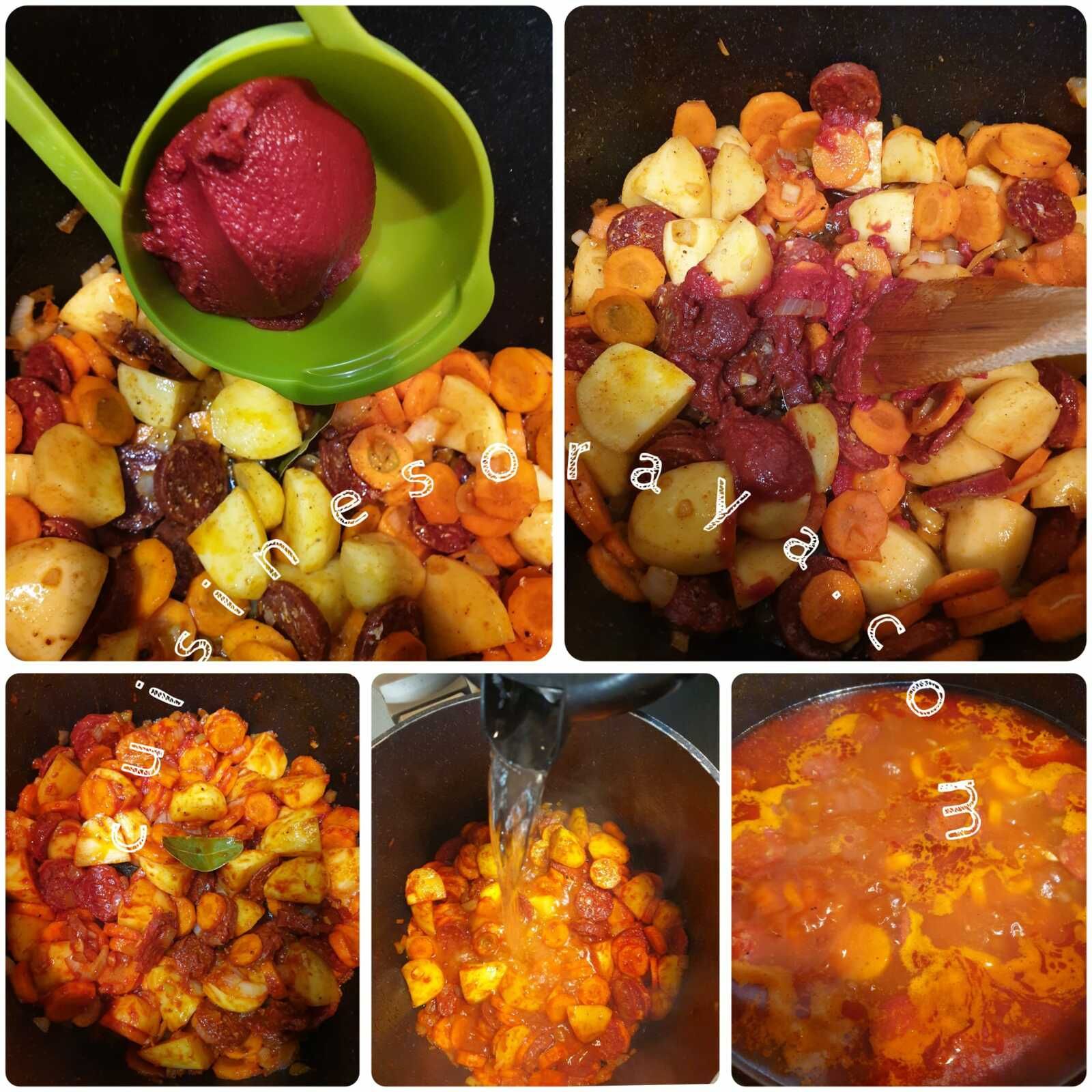 Haricots blancs au chorizo