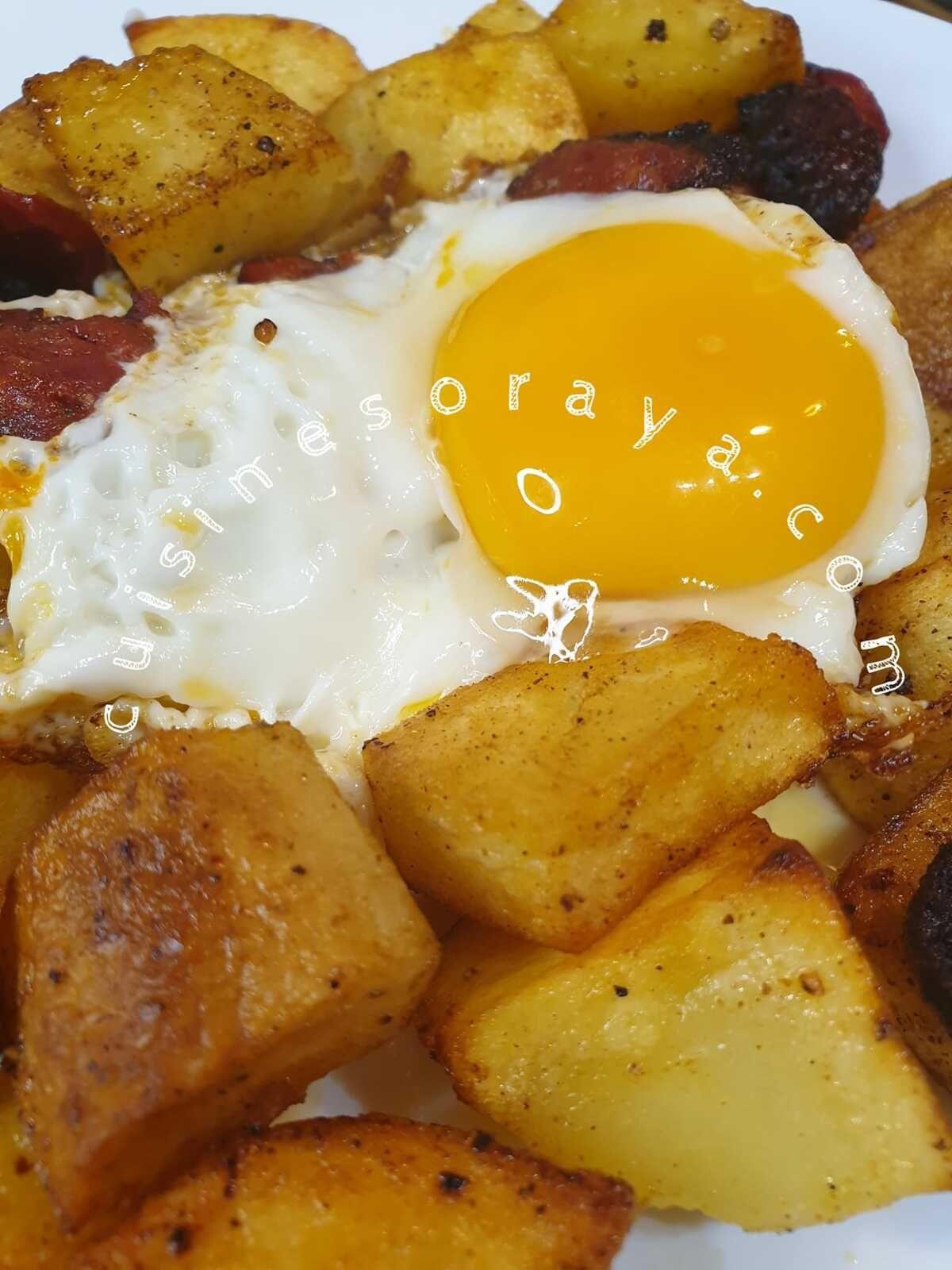 Pomme de terre au chorizo express