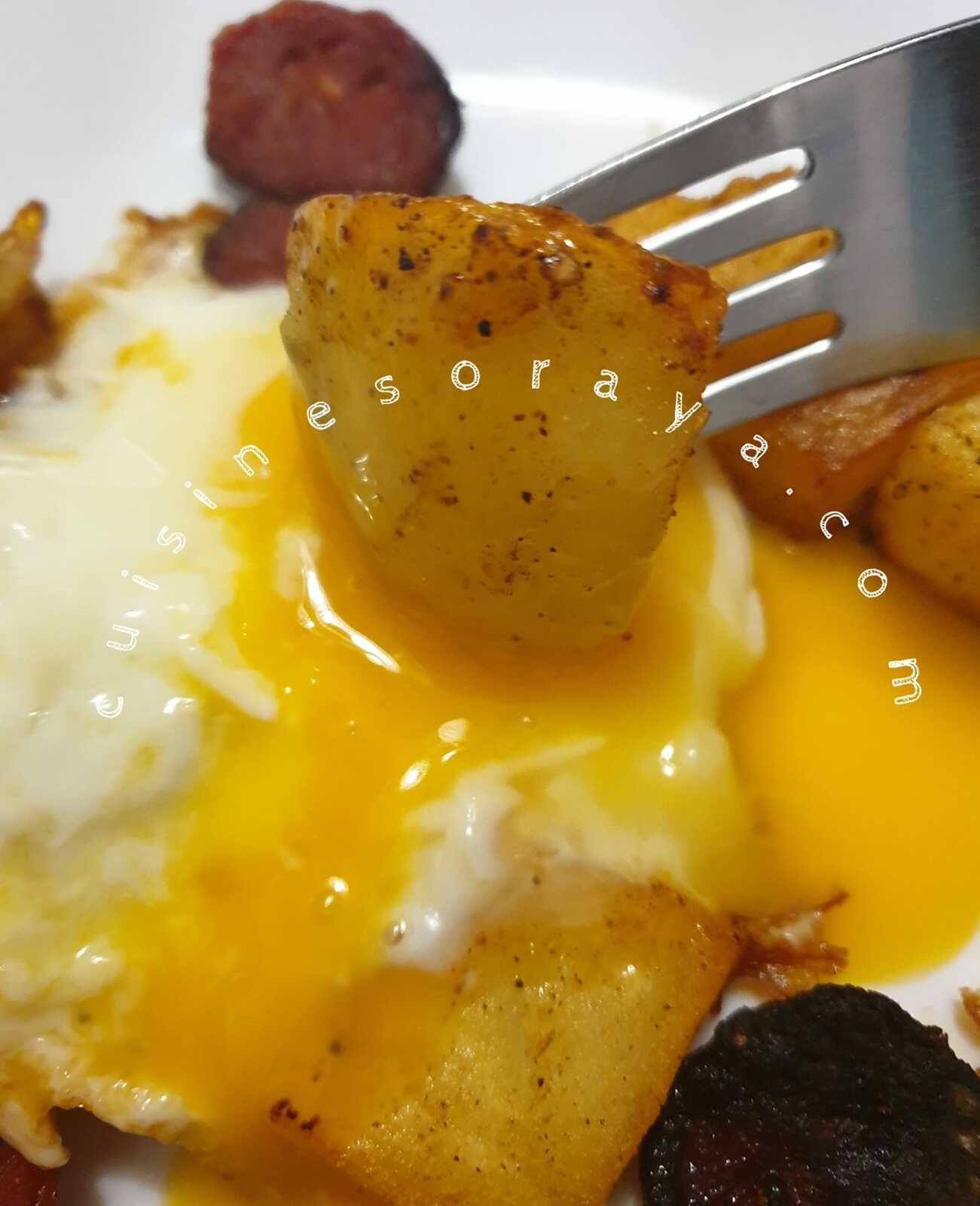 Pomme de terre au chorizo express