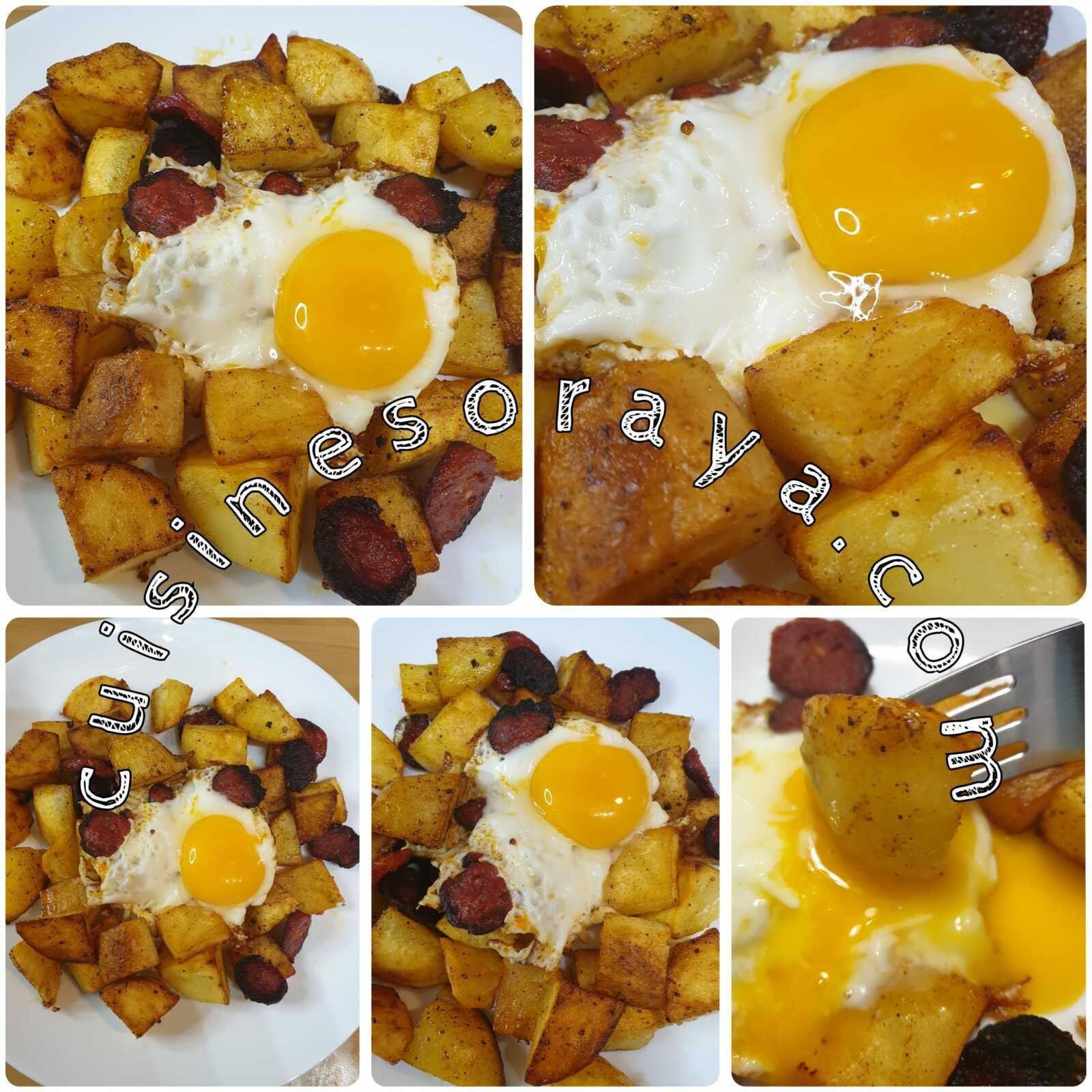 Pomme de terre au chorizo express