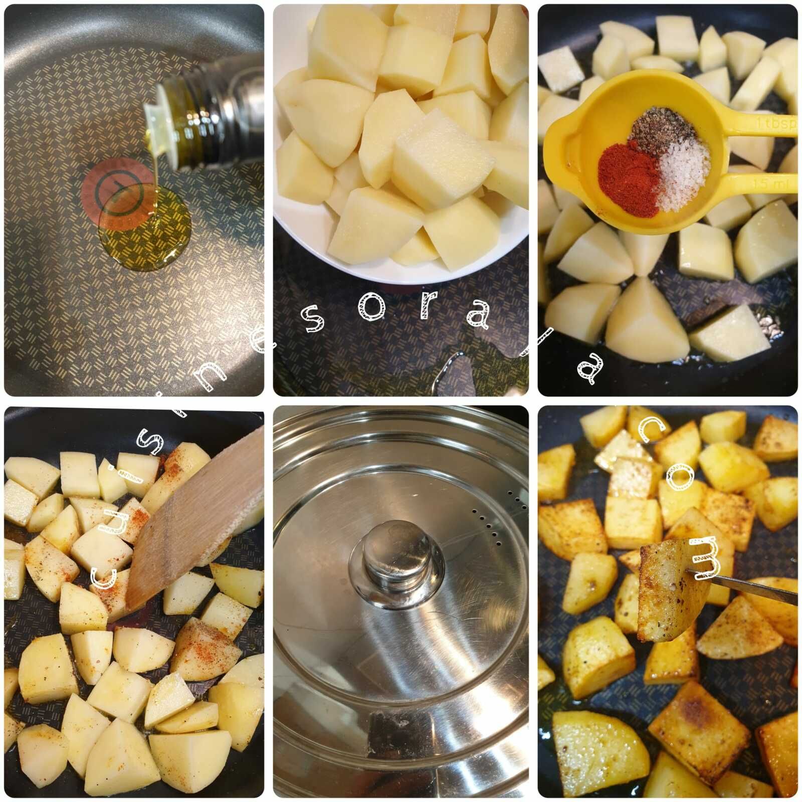 Pomme de terre au chorizo express