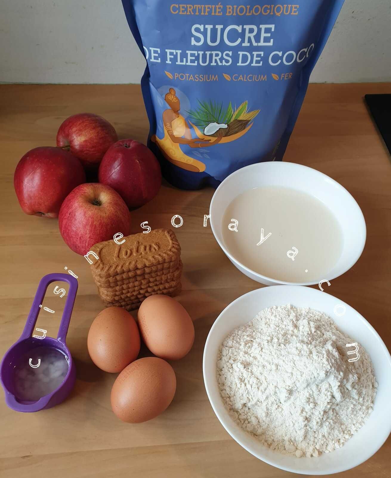 Invisible pomme & spéculoos