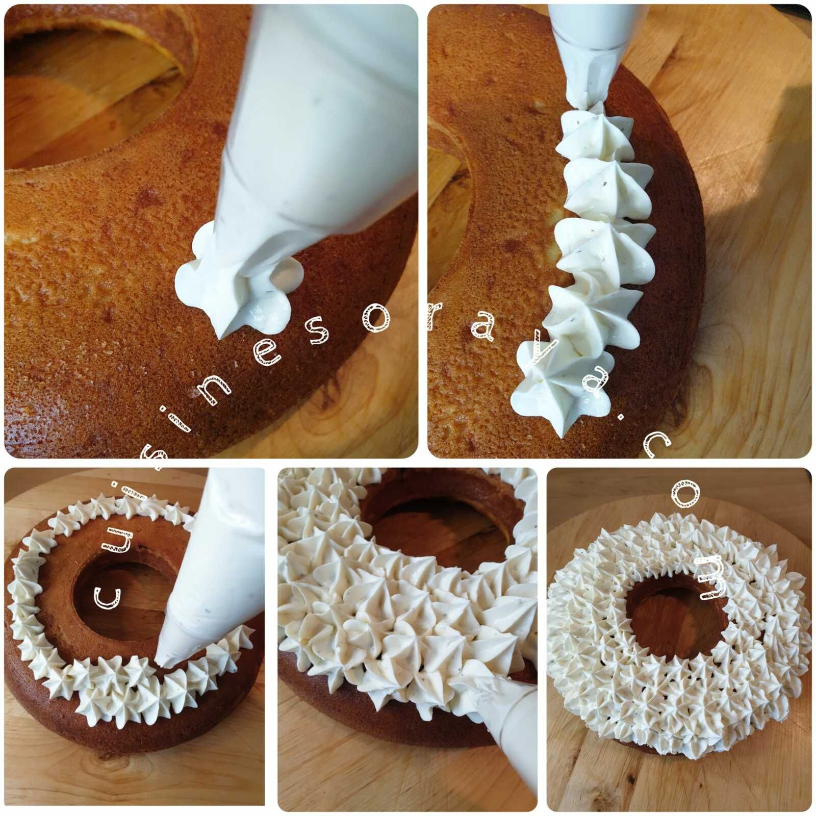 Gâteau couronne salée
