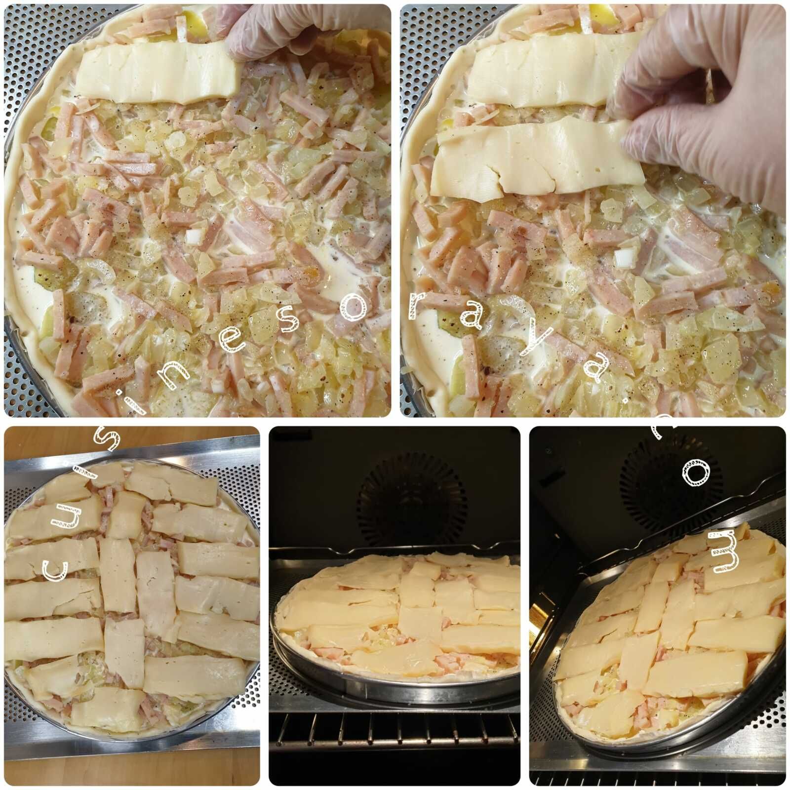 Tarte façon tartiflette