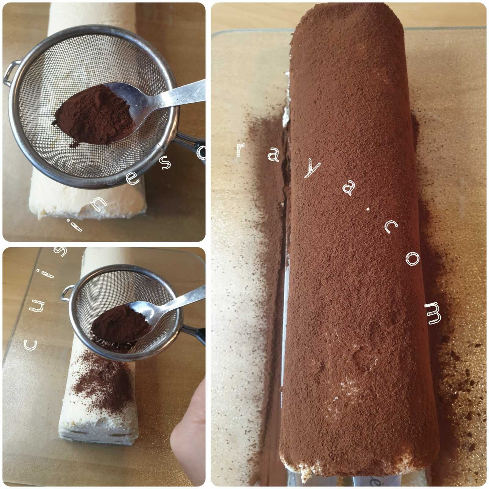 Bûche tiramisu
