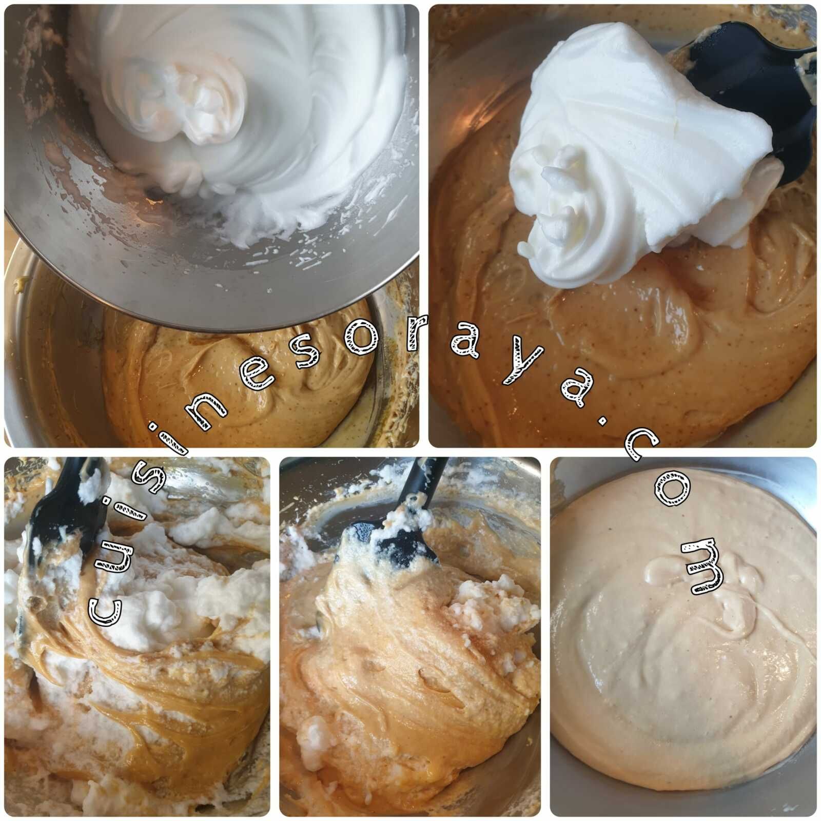 Tiramisu au praliné et poires