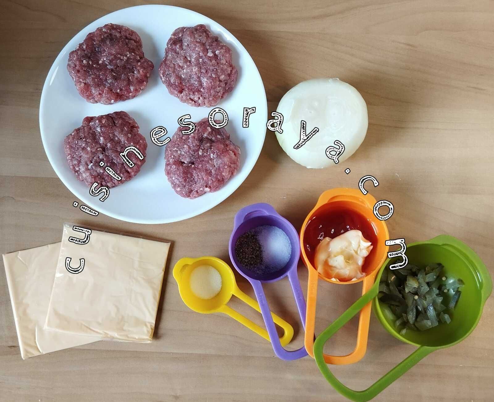 Burger oignon