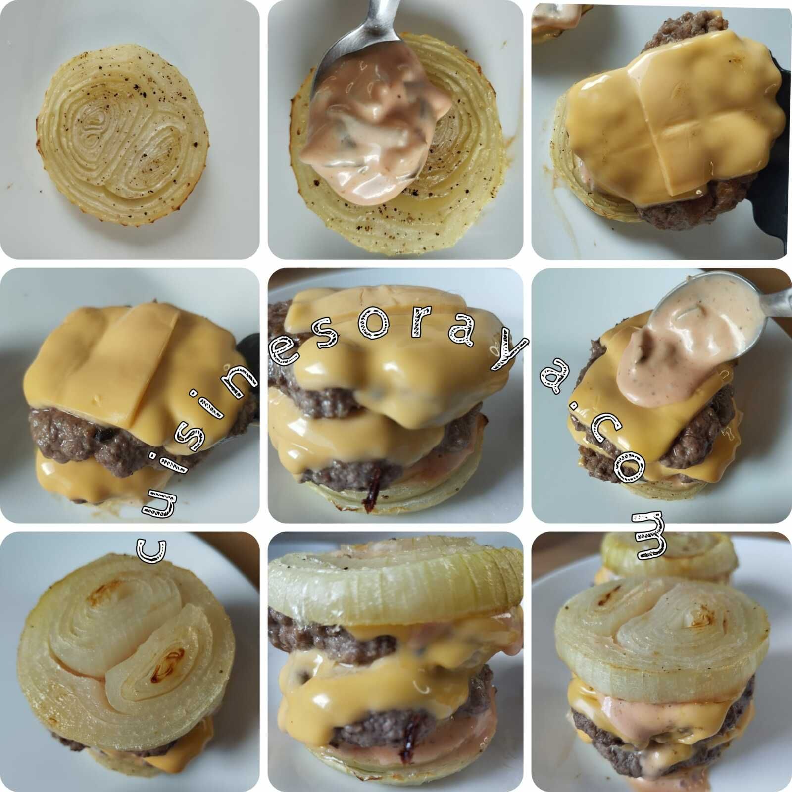 Burger oignon