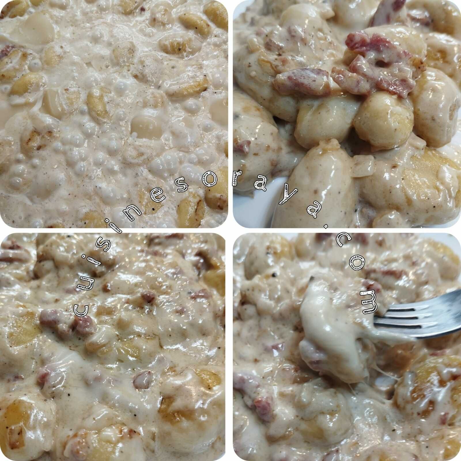 Gnocchiflette à la poêle