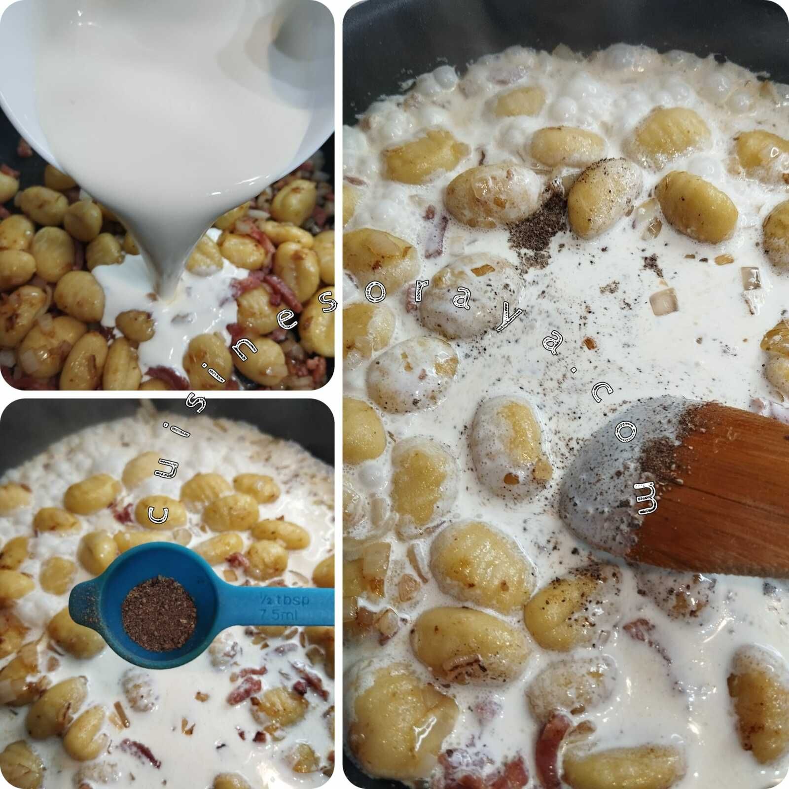 Gnocchiflette à la poêle