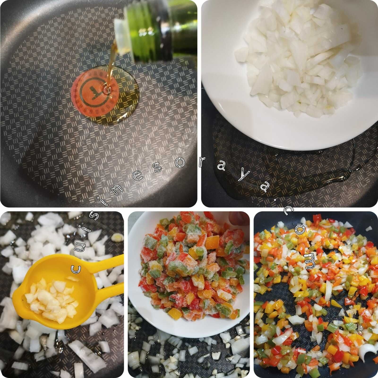 Petits pains farcis à la viande et aux légumes