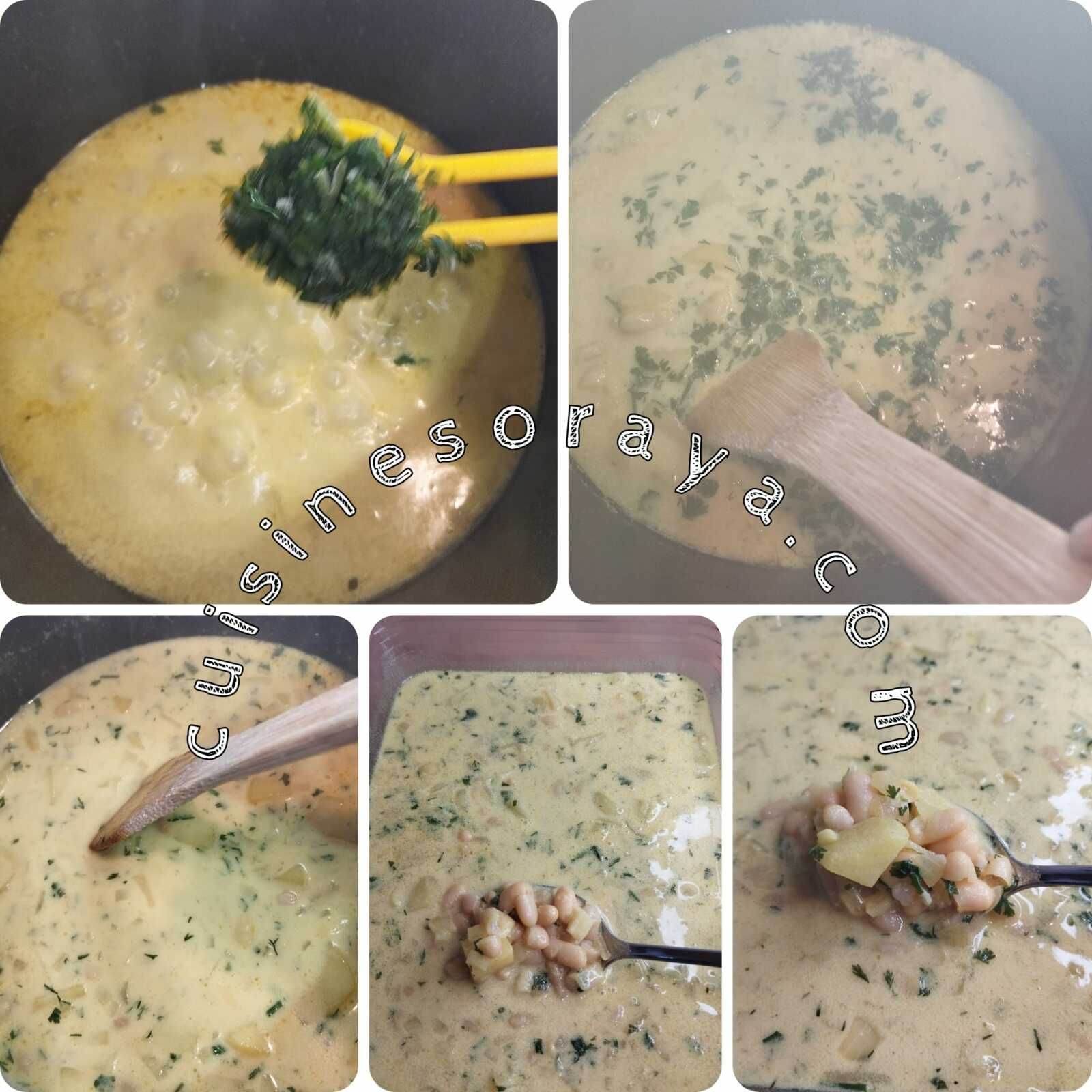 Korma d'haricots blanc