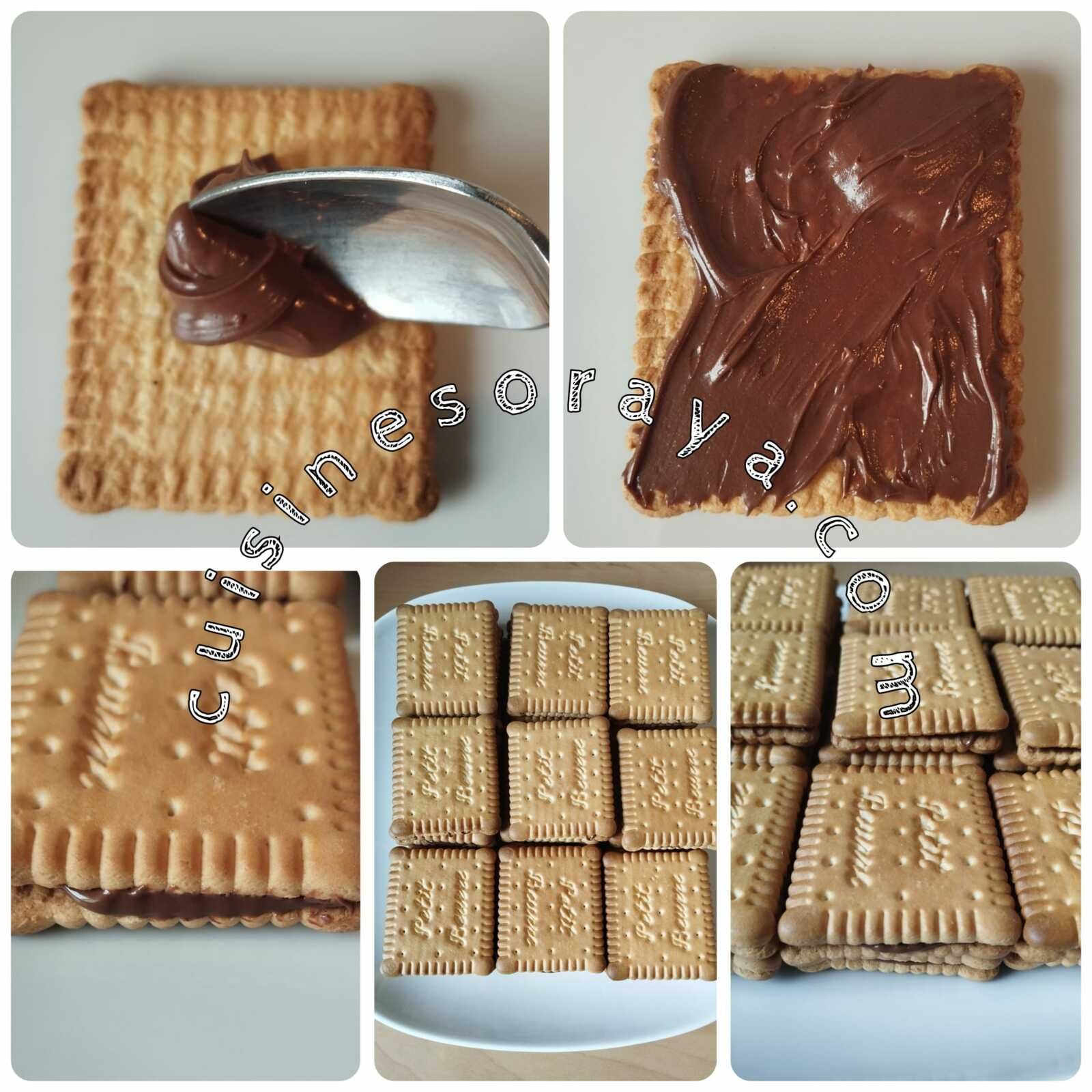 Tiramisu aux petits beurres et au chocolat