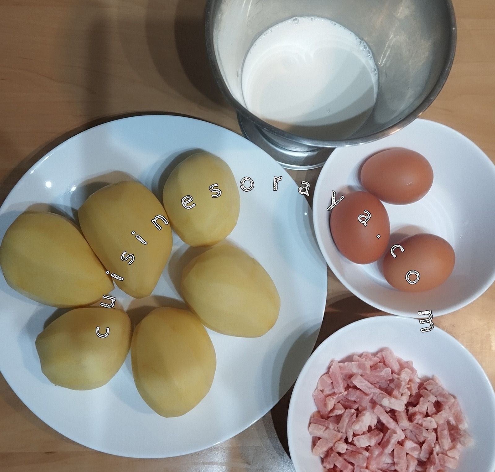 Quiche avec pâte aux pommes de terre