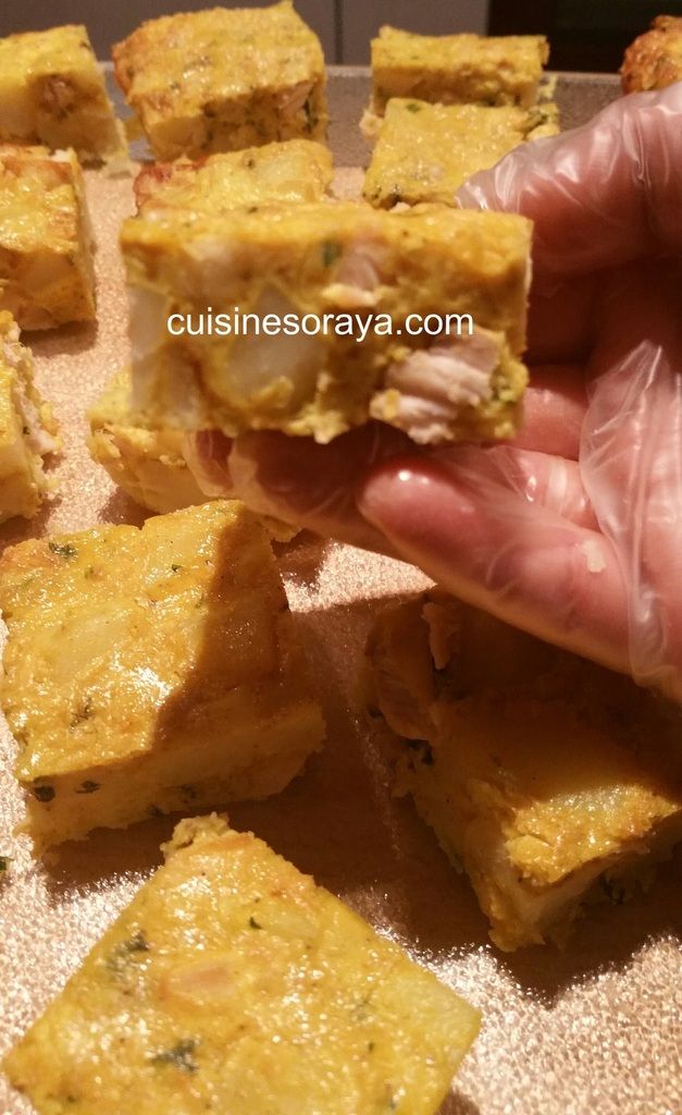 Quiche sans pâte aux poulet / Tajine Tunisien aux poulet