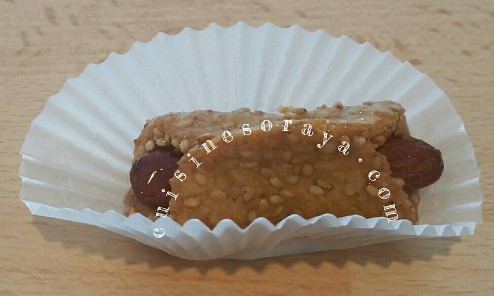 Babouches au sésame et miel